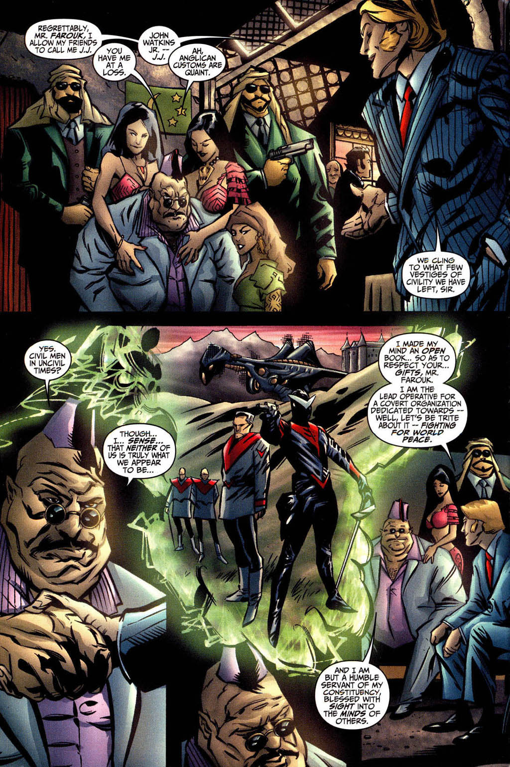 Read online Citizen V and the V-Battalion: The Everlasting comic -  Issue #2 - 3