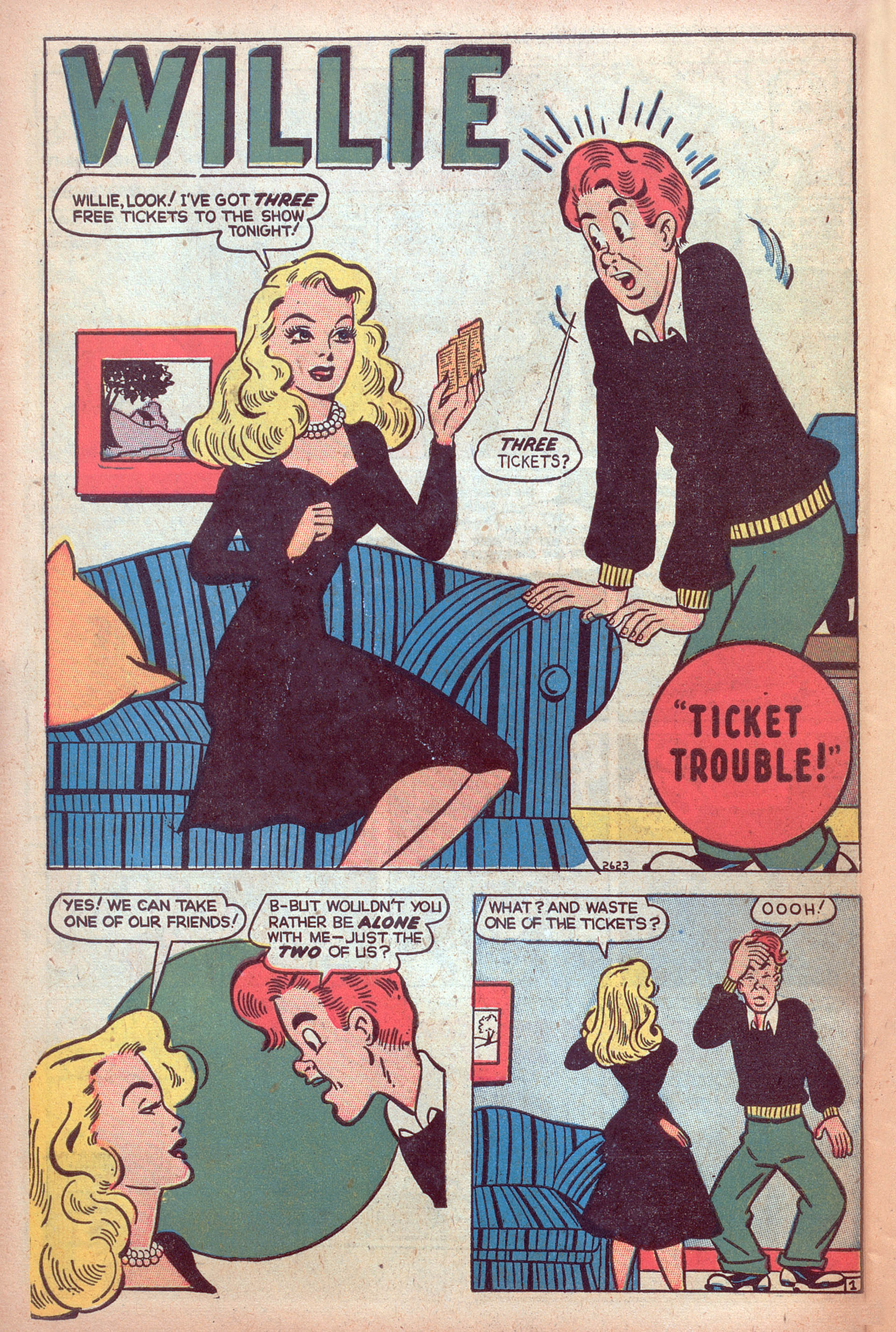 Read online Willie Comics (1946) comic -  Issue #14 - 10