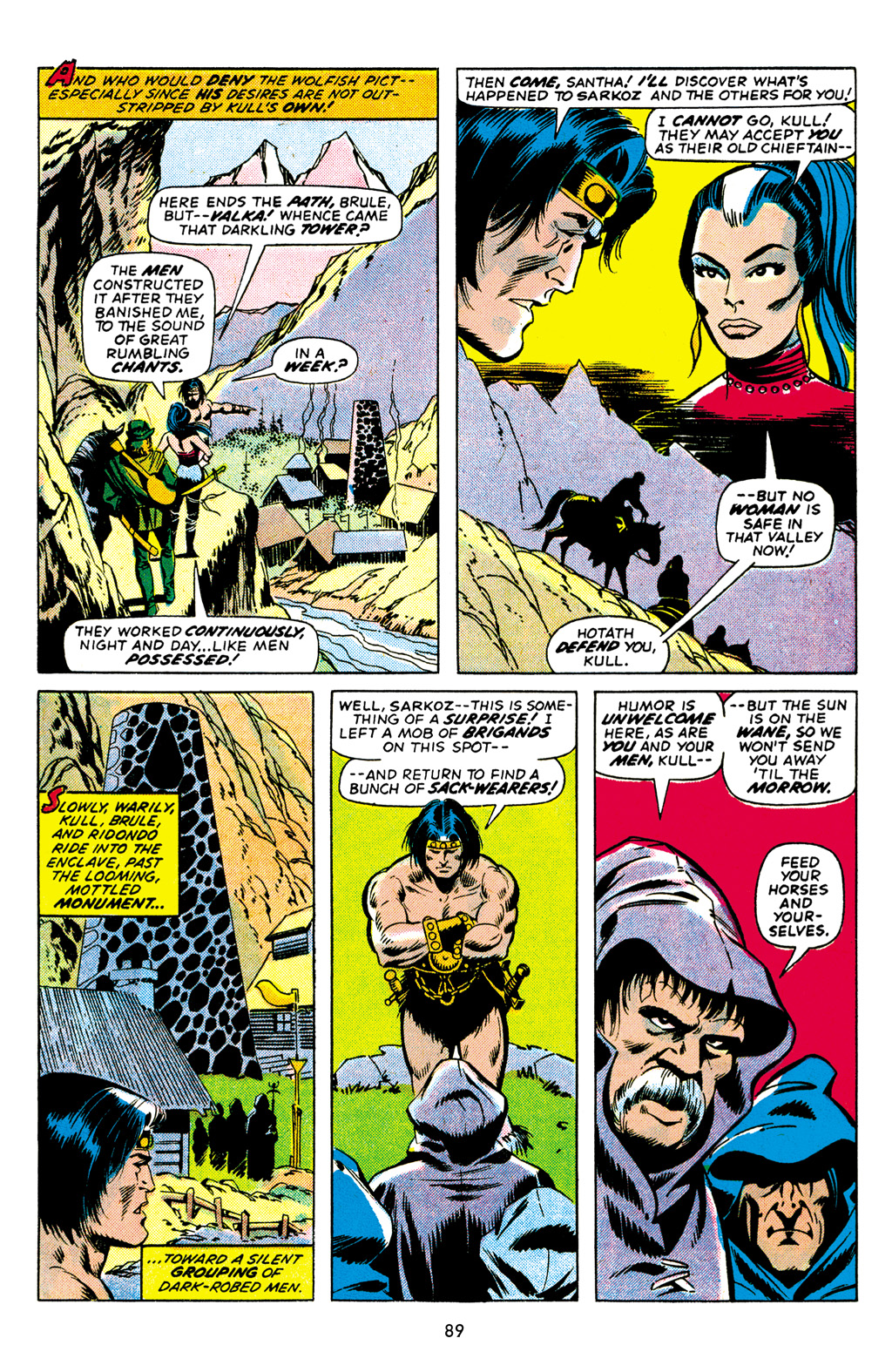 Read online The Chronicles of Kull comic -  Issue # TPB 2 (Part 1) - 90