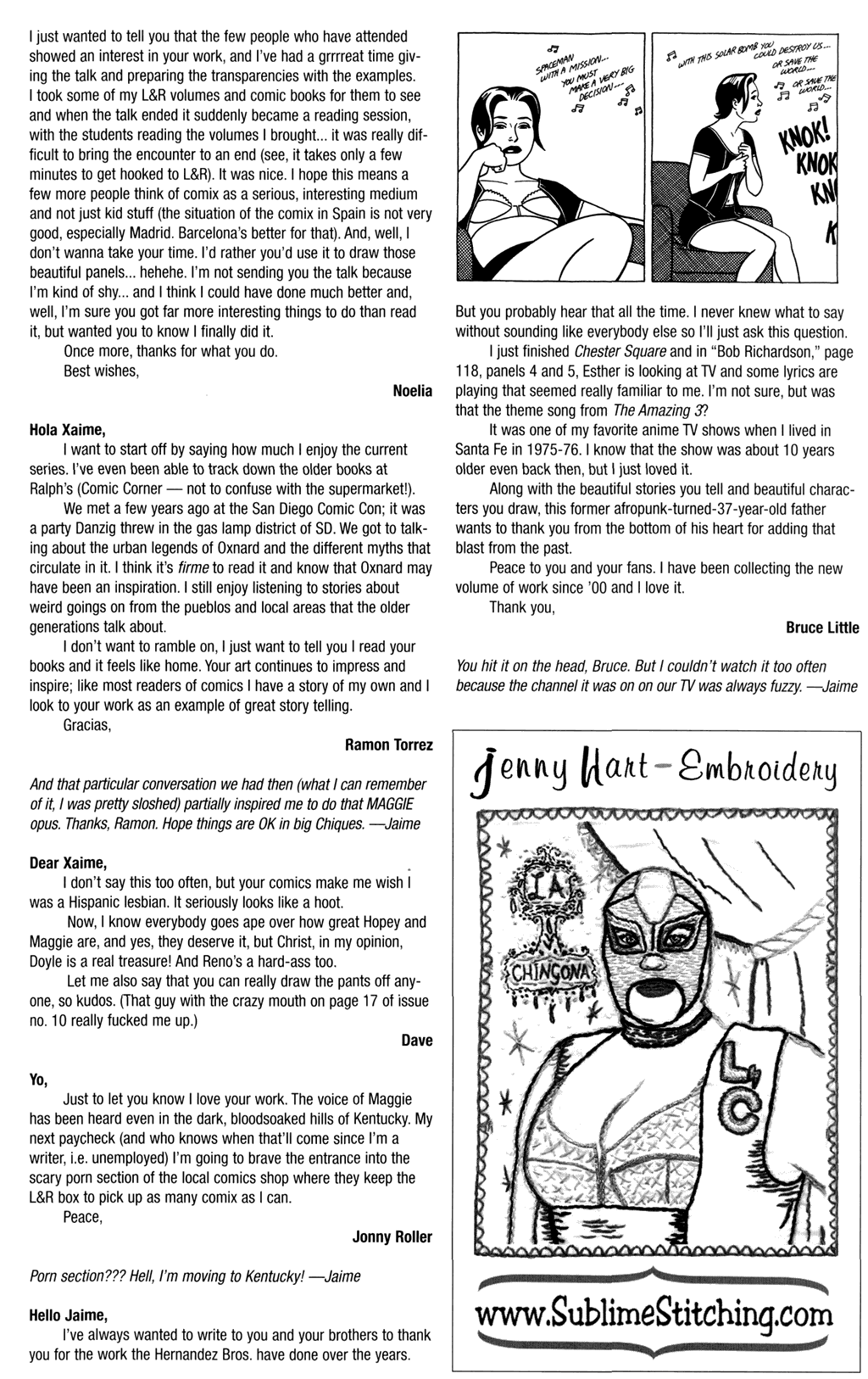 Read online Love and Rockets (2001) comic -  Issue #11 - 34