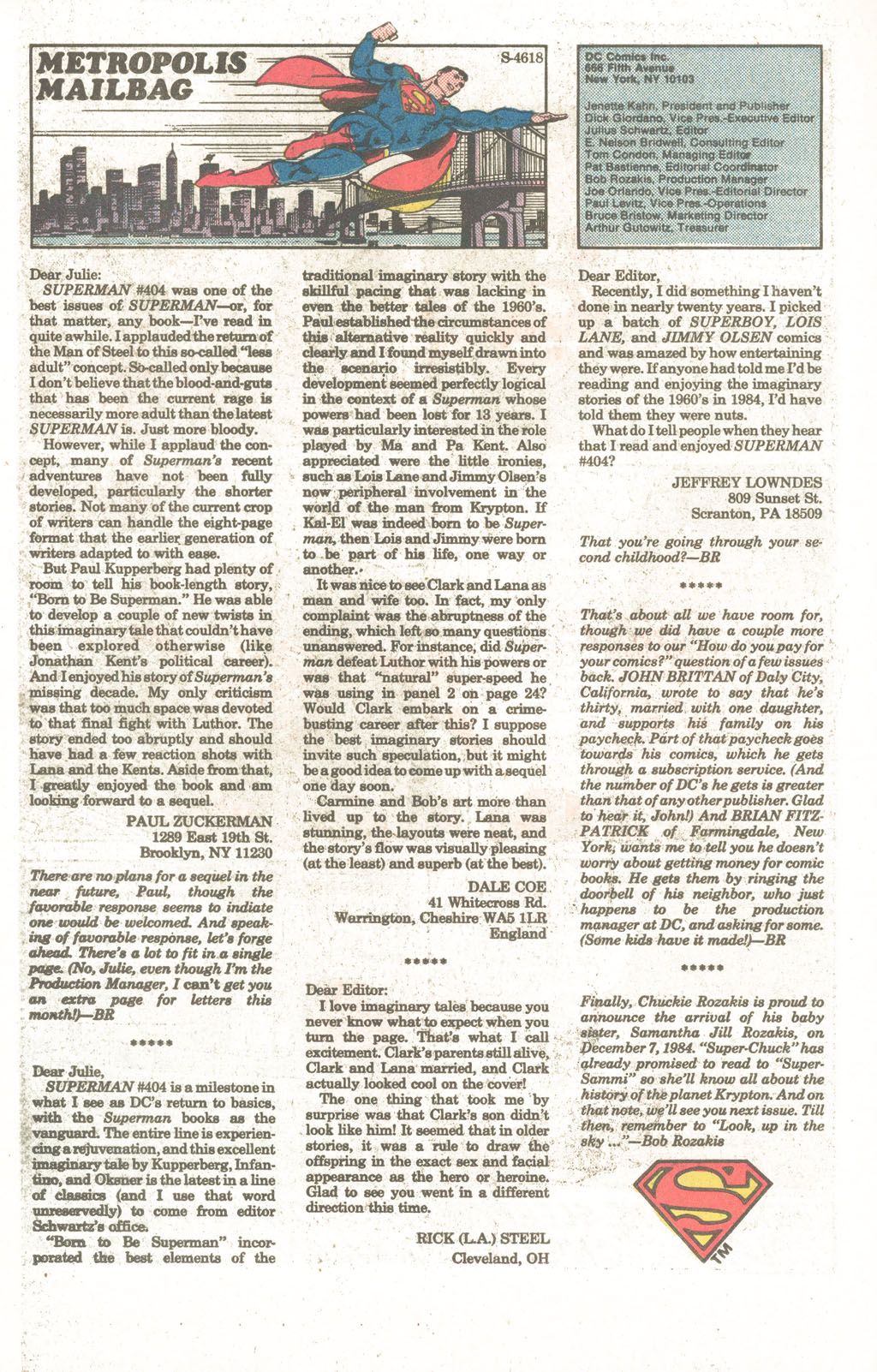 Read online Superman (1939) comic -  Issue #408 - 22