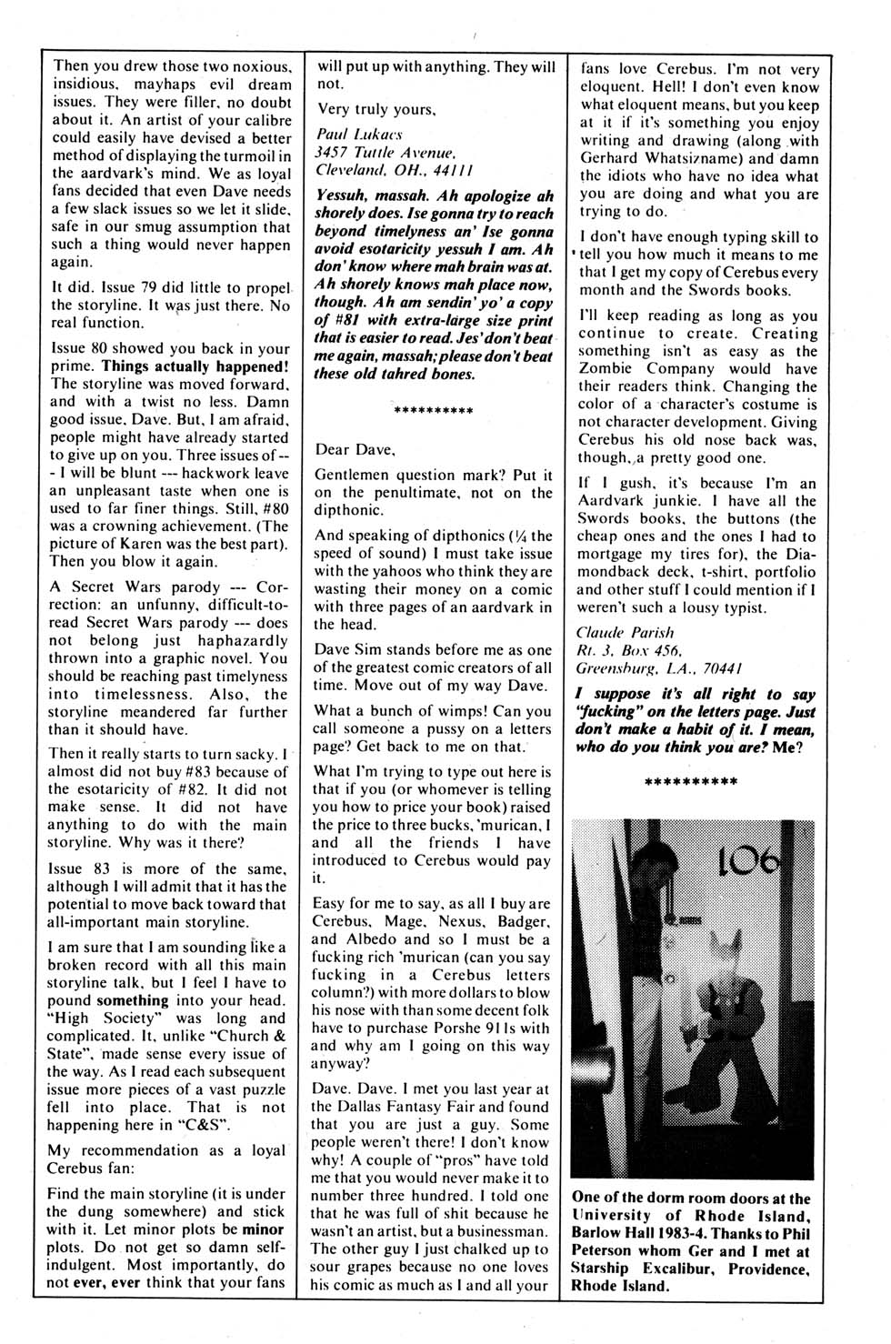 Cerebus Issue #86 #86 - English 24