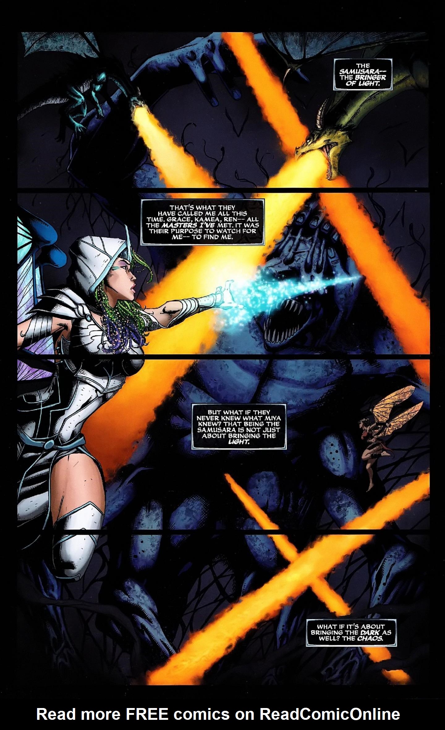 Read online Michael Turner's Soulfire (2011) comic -  Issue #7 - 22