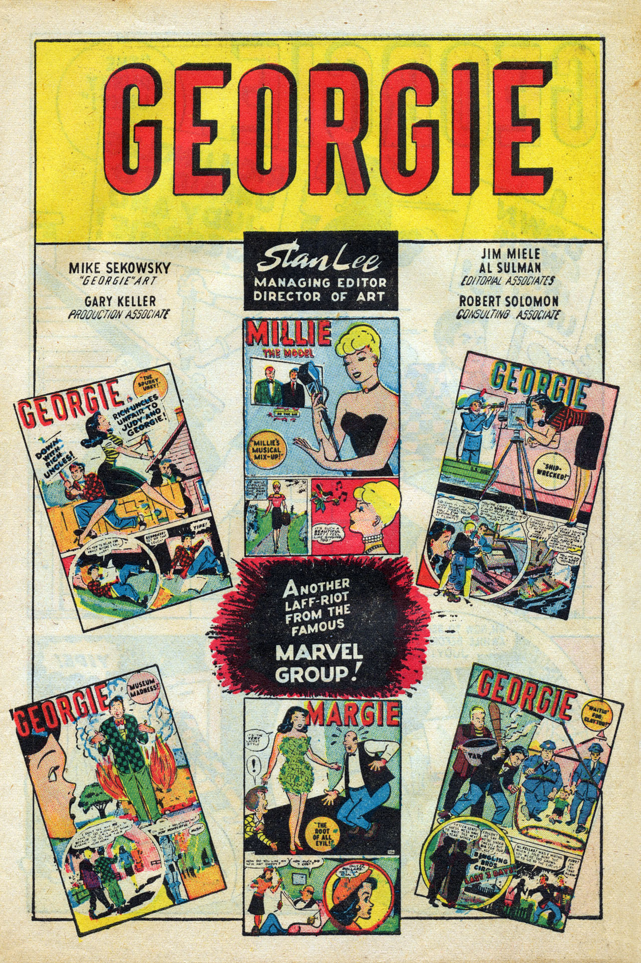 Read online Georgie Comics (1945) comic -  Issue #12 - 3