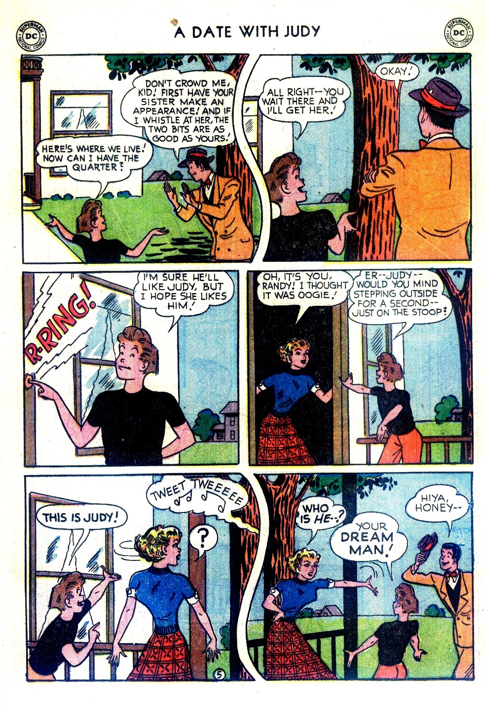 Read online A Date with Judy comic -  Issue #24 - 25
