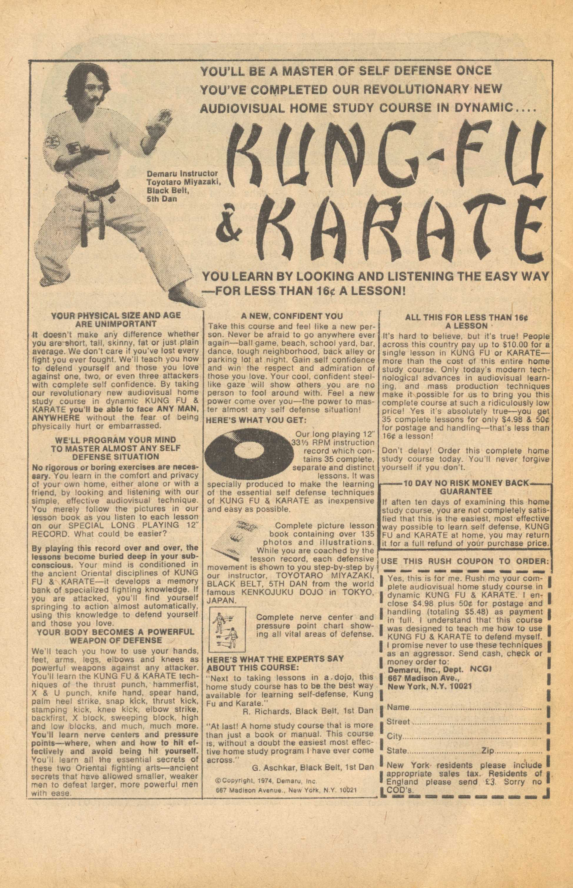 Read online Weird Mystery Tales comic -  Issue #23 - 34