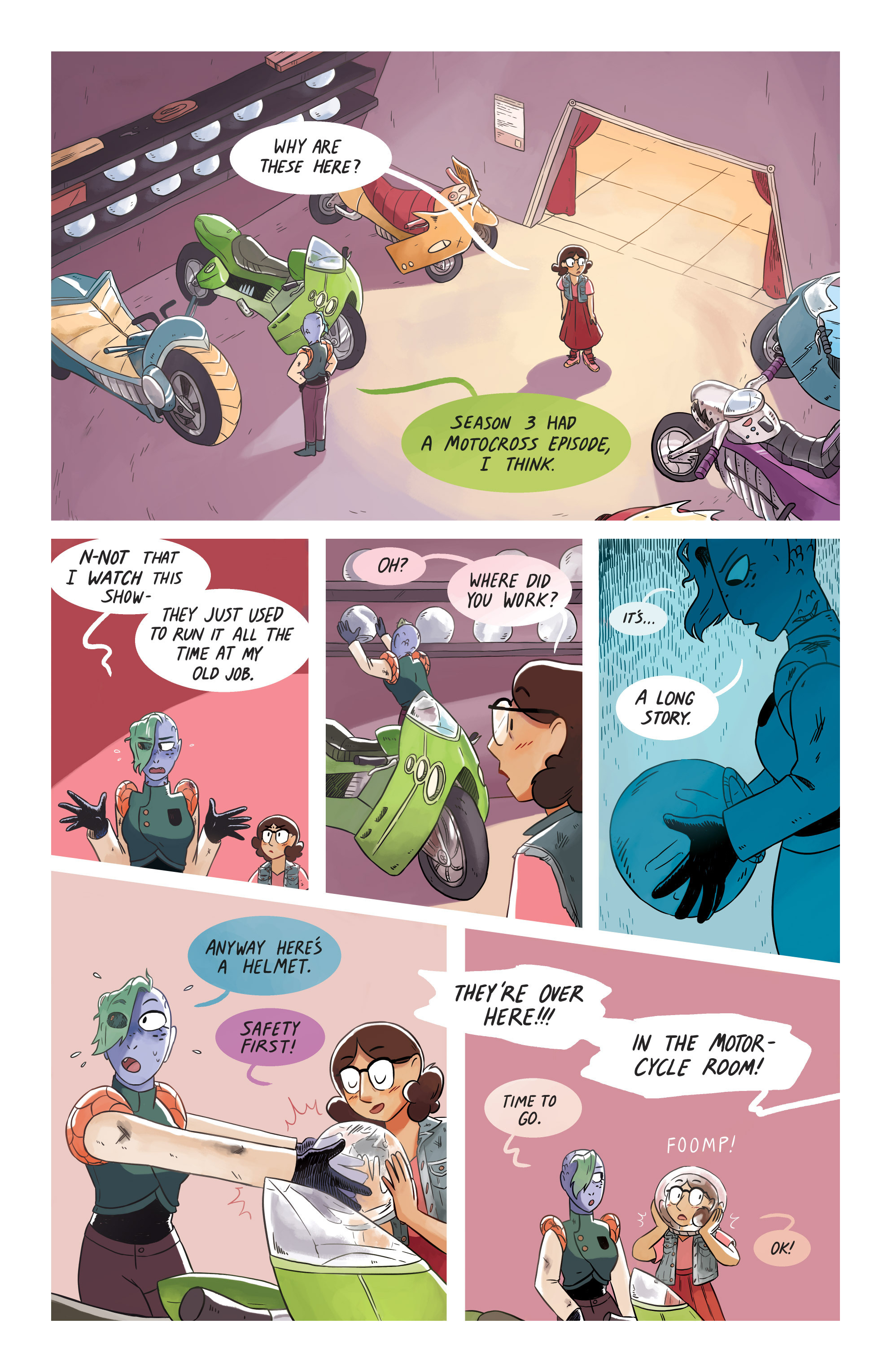 Read online Space Battle Lunchtime comic -  Issue #7 - 8