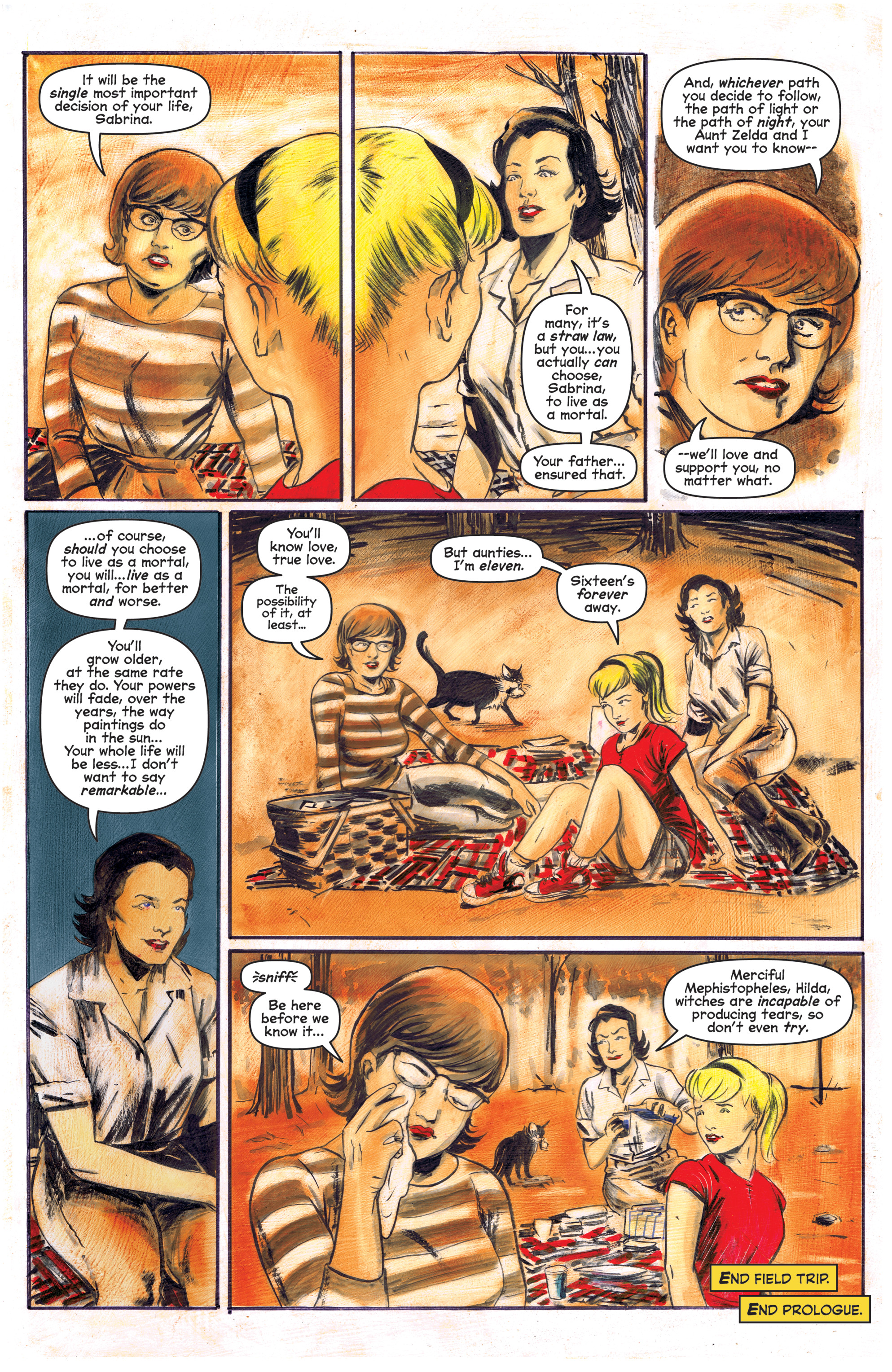 Read online Chilling Adventures of Sabrina comic -  Issue #3 - 5