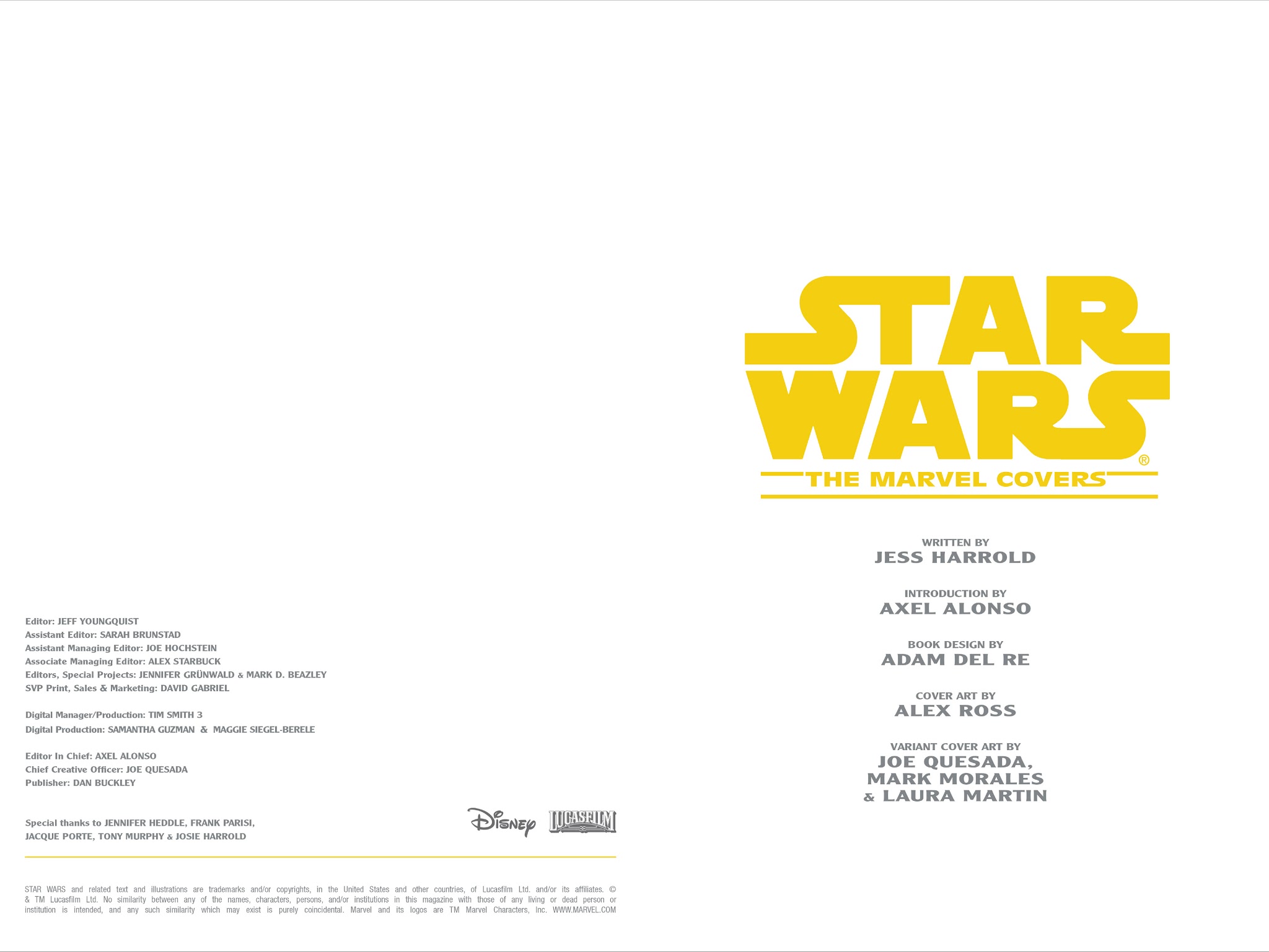 Read online Star Wars: The Marvel Covers comic -  Issue # TPB - 3