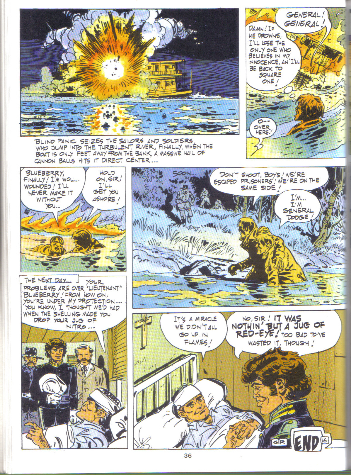 Read online Young Blueberry comic -  Issue # TPB 3 - 37