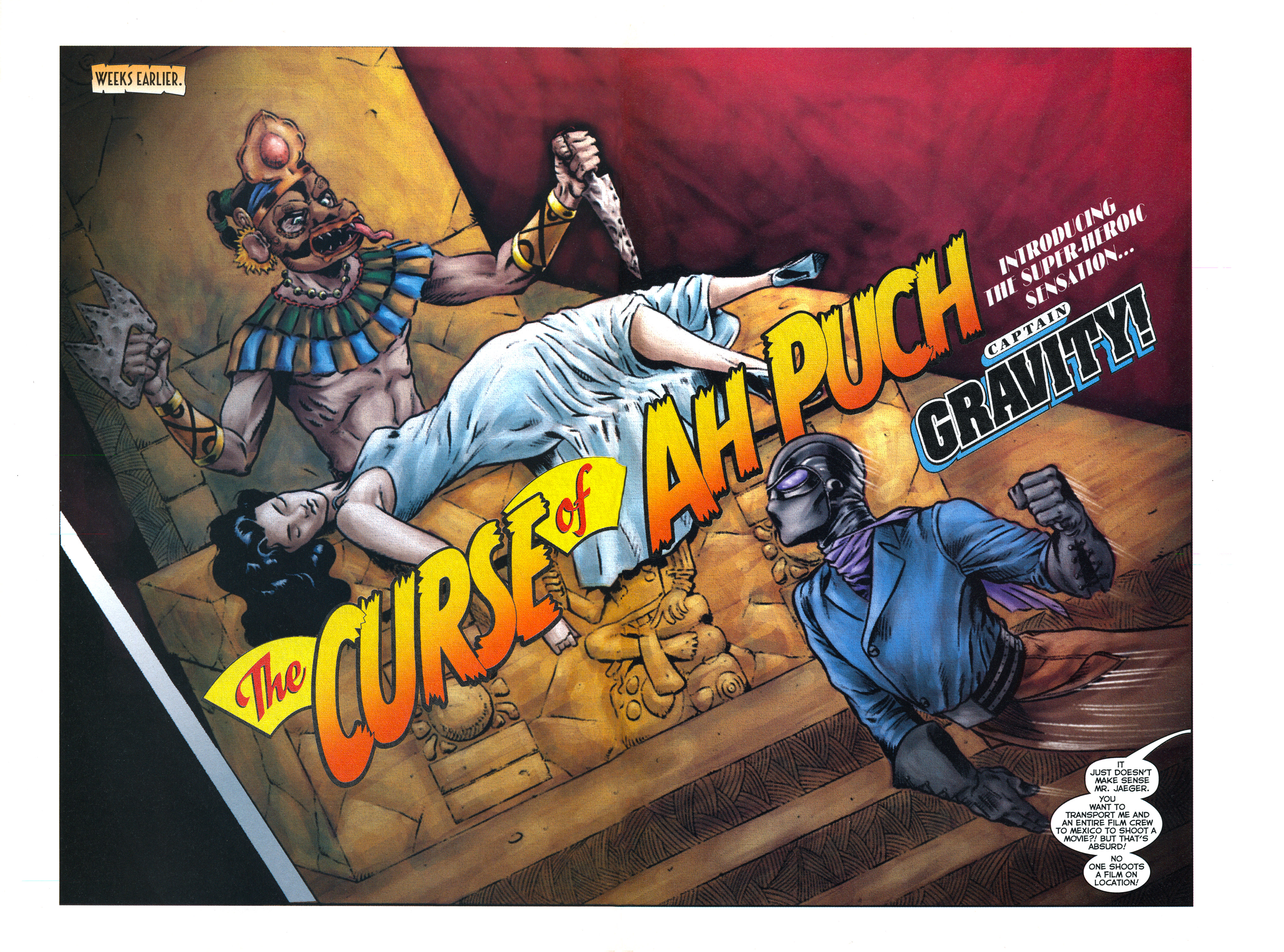 Read online Captain Gravity comic -  Issue #1 - 11
