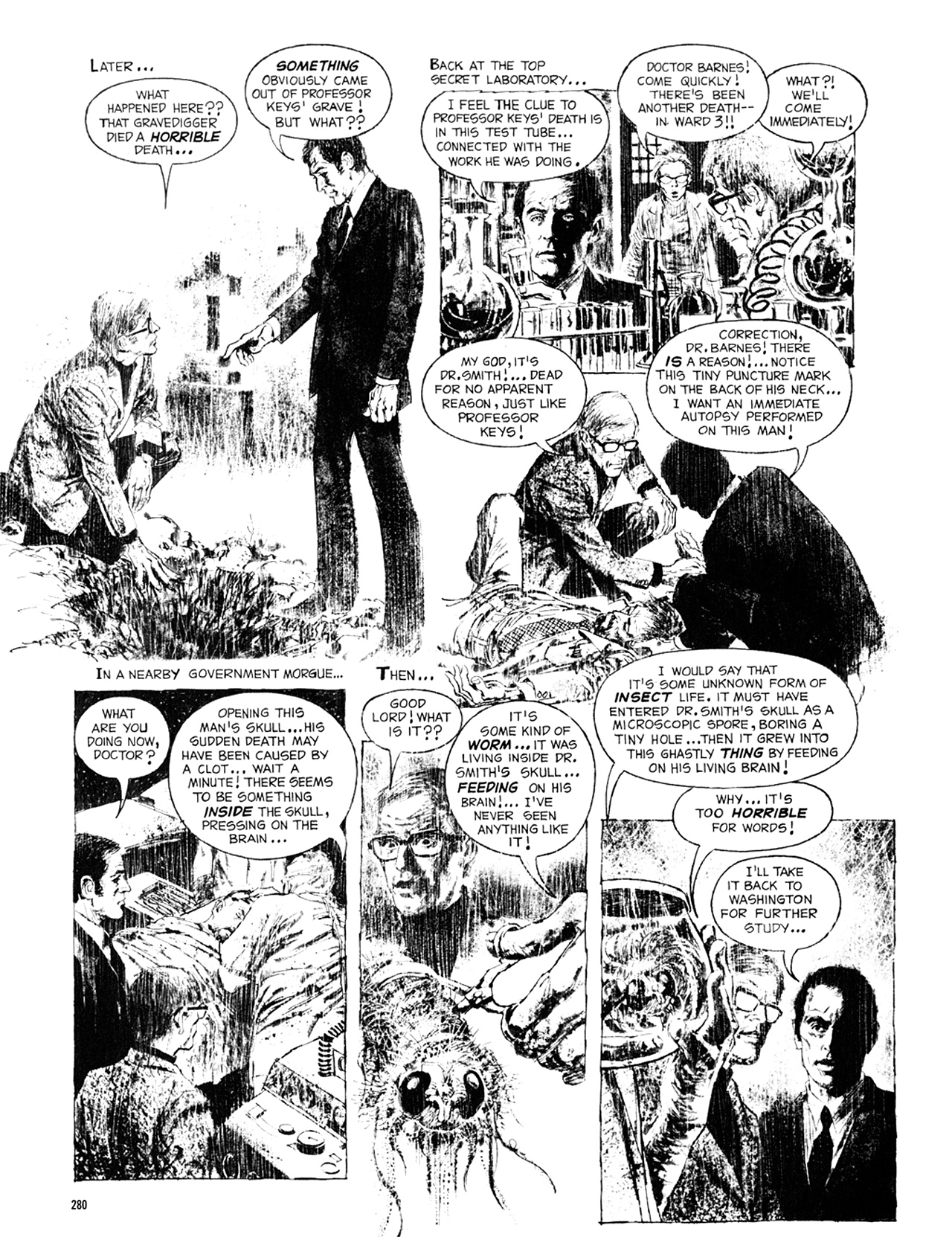 Read online Eerie Archives comic -  Issue # TPB 8 - 281
