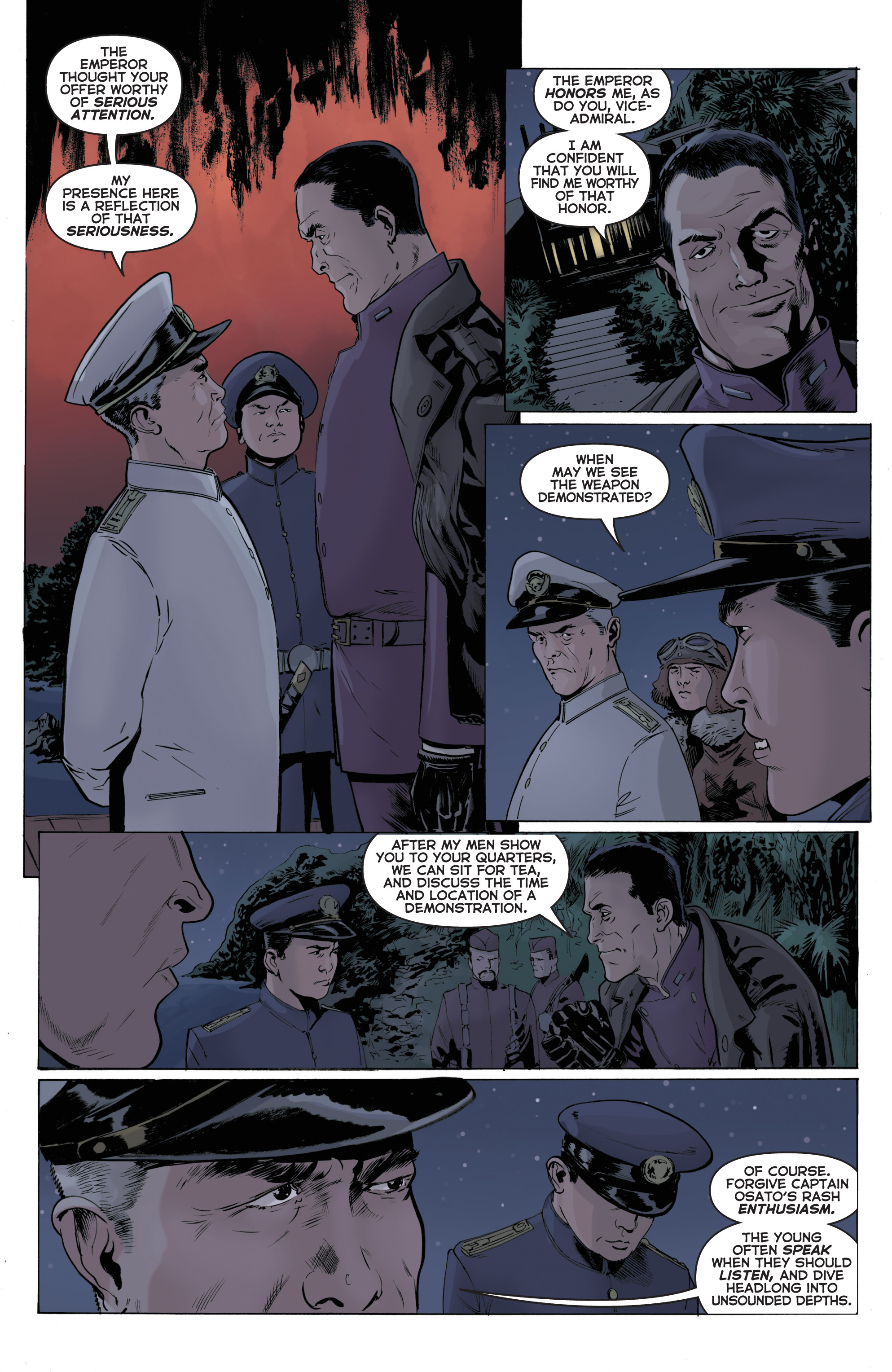 Read online Doc Savage: Ring Of Fire comic -  Issue #3 - 15