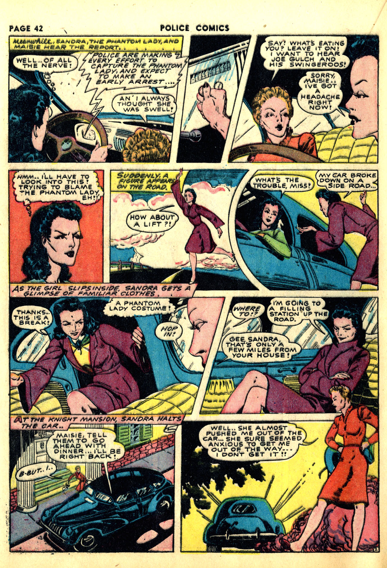 Read online Police Comics comic -  Issue #13 - 44