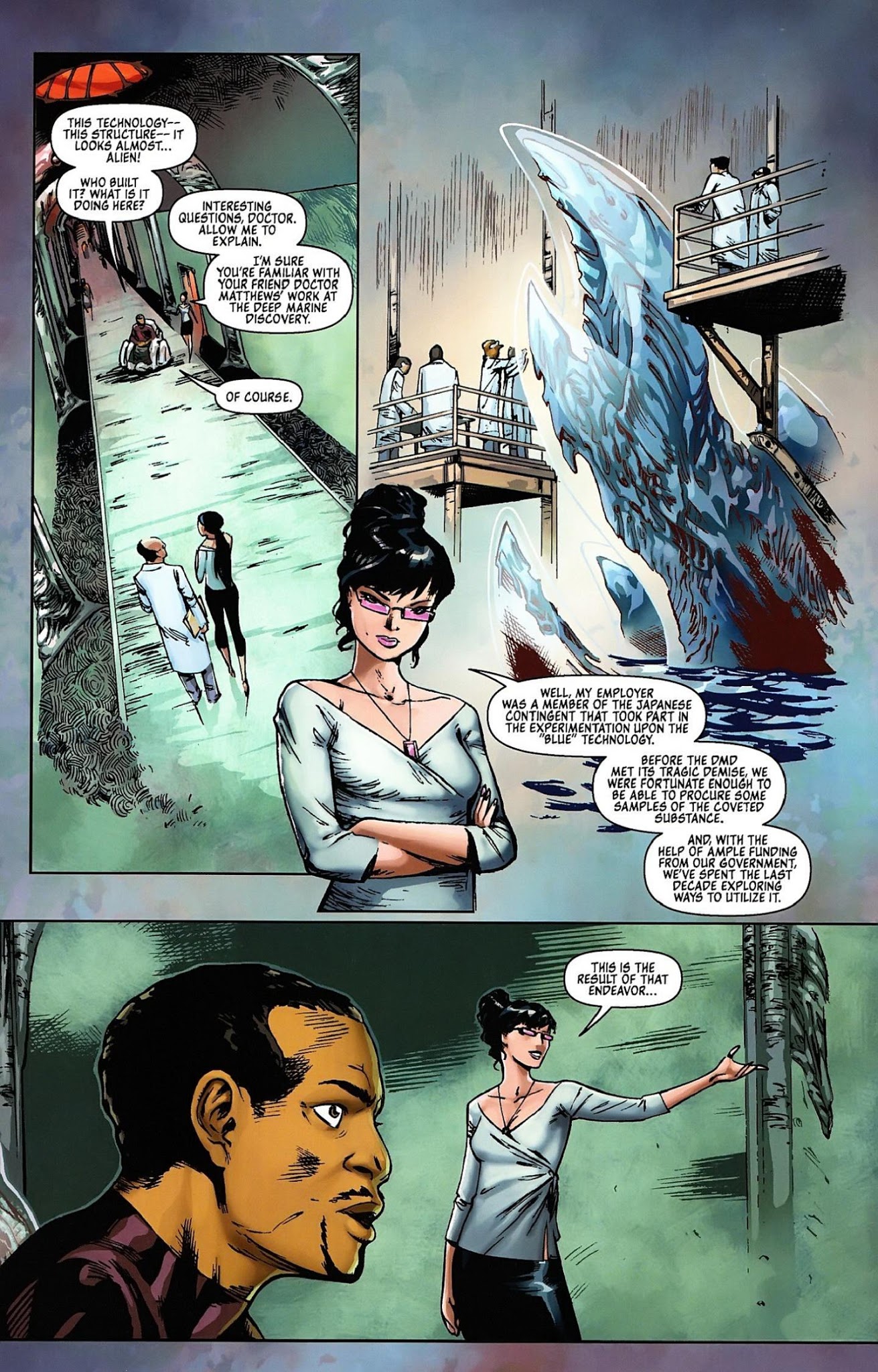 Read online Michael Turner's Fathom comic -  Issue #5 - 19