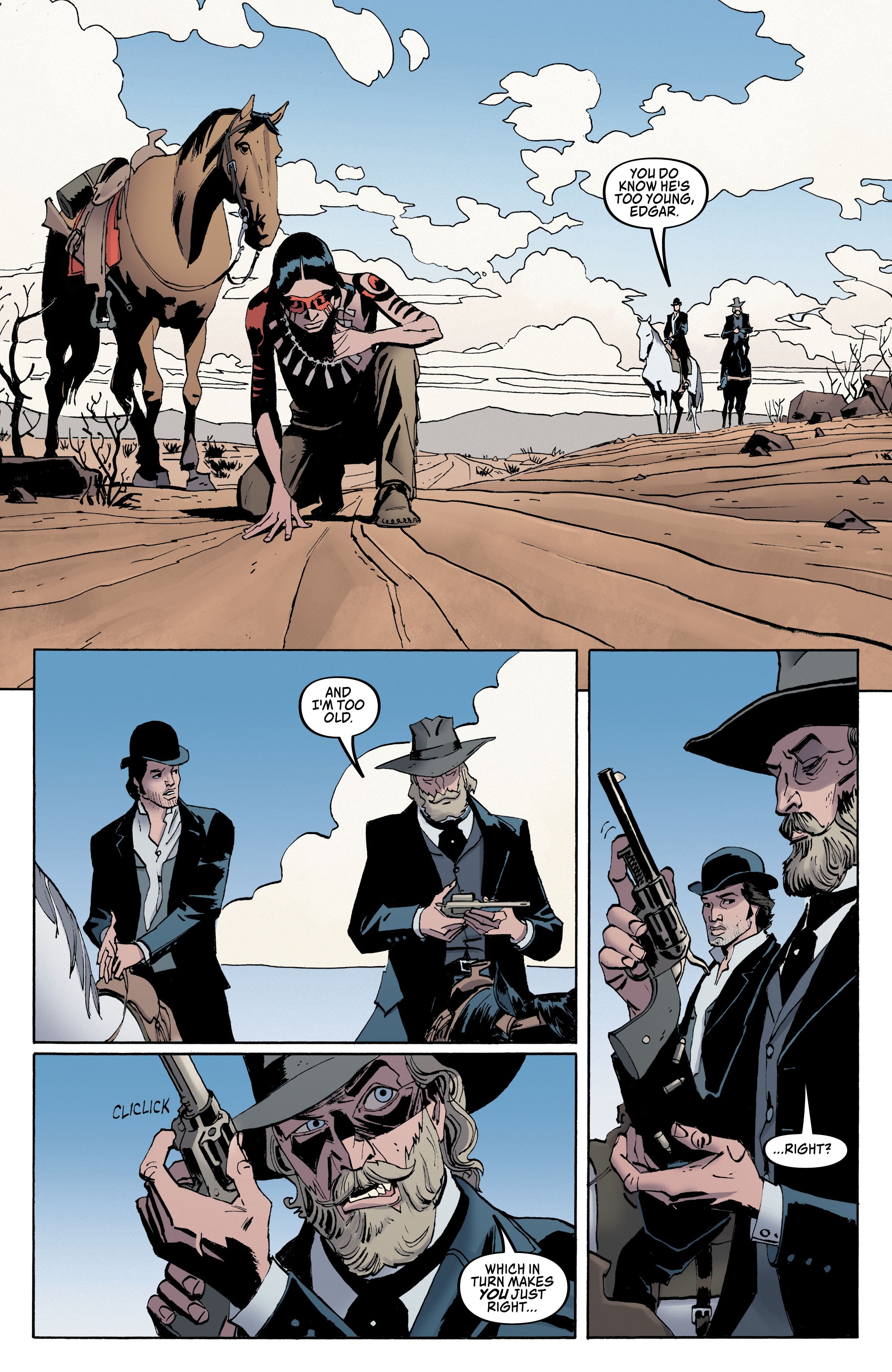 Read online Cross to Bear comic -  Issue #3 - 5