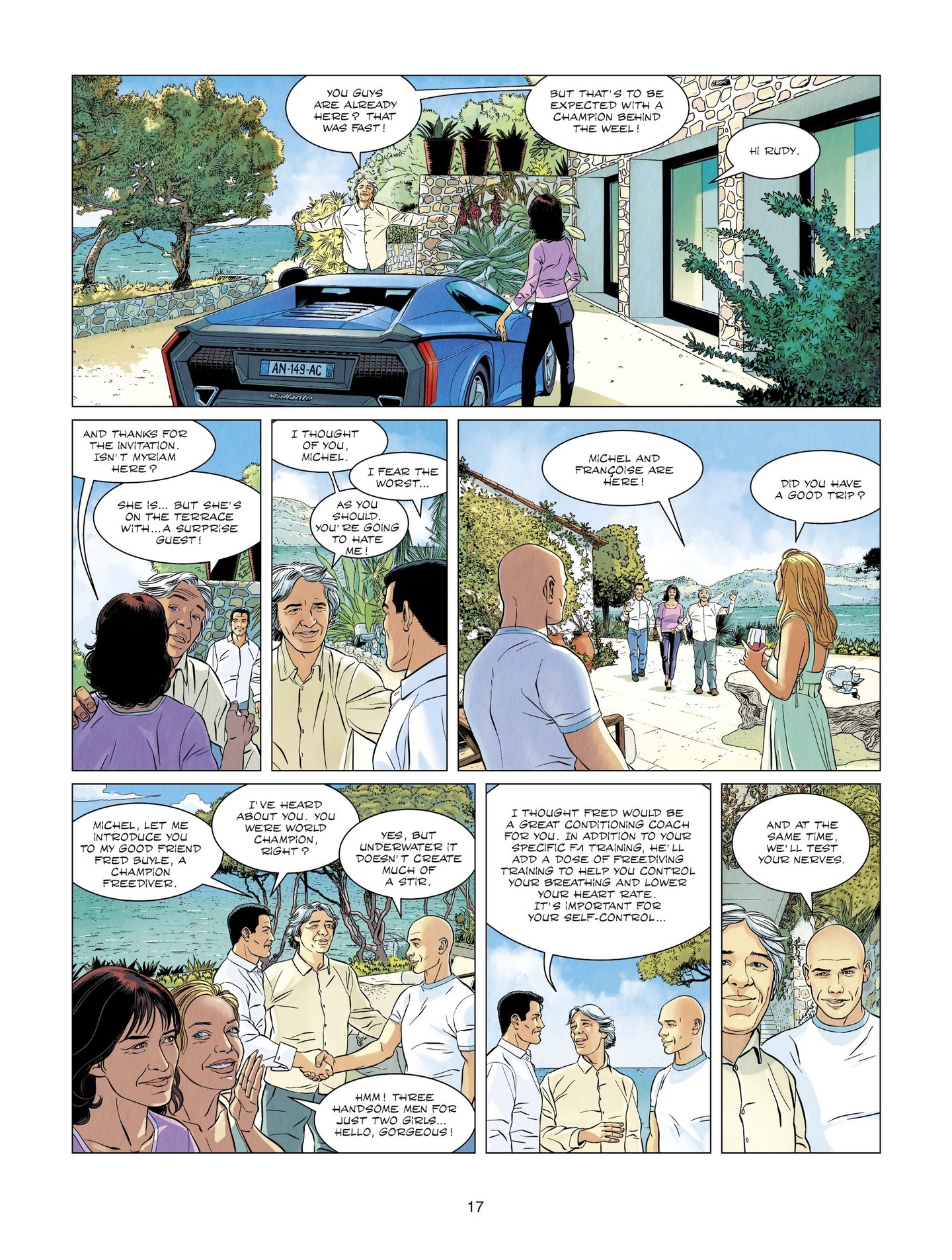 Read online Michel Vaillant comic -  Issue #8 - 17