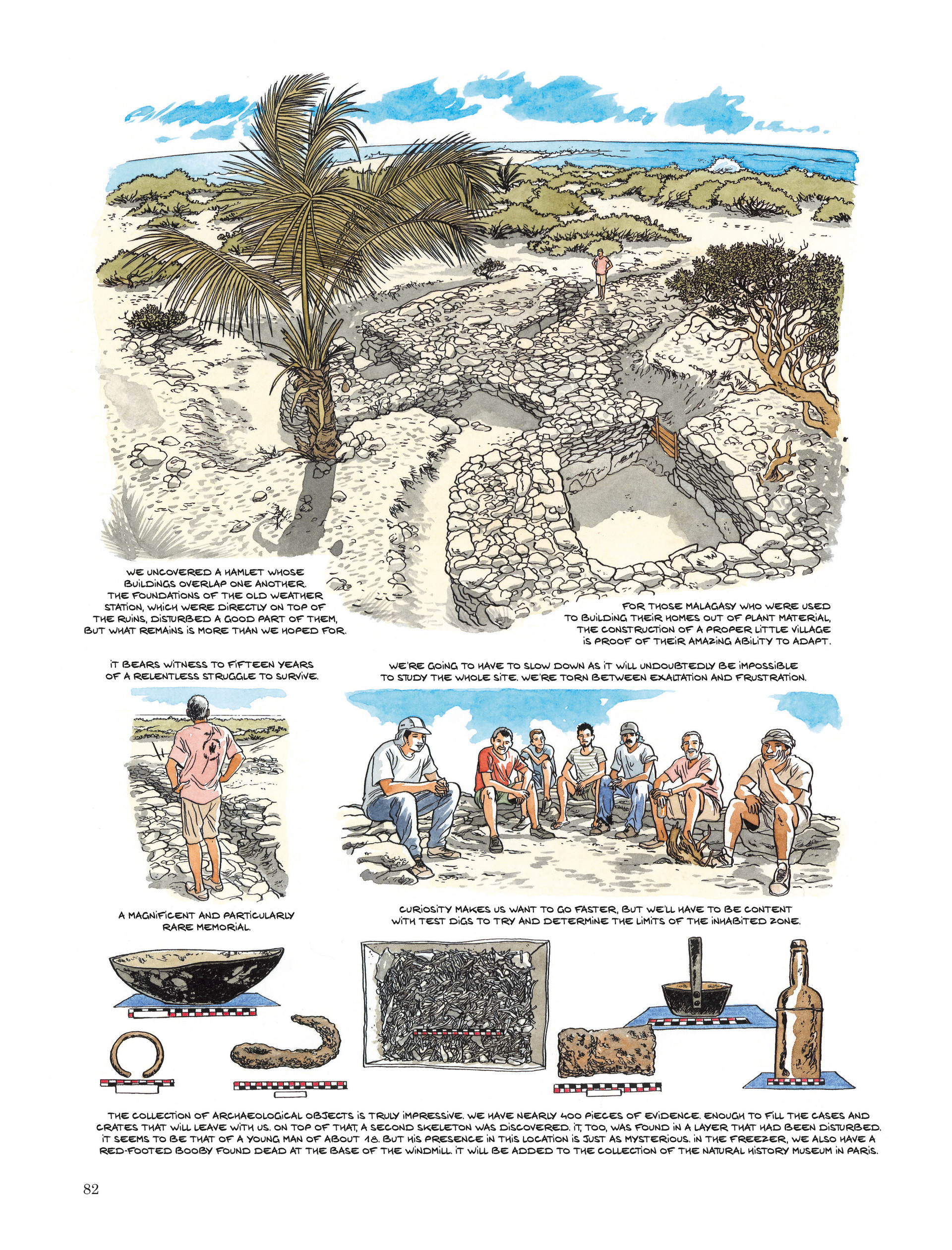 Read online The Forgotten Slaves of Tromelin comic -  Issue # TPB - 84