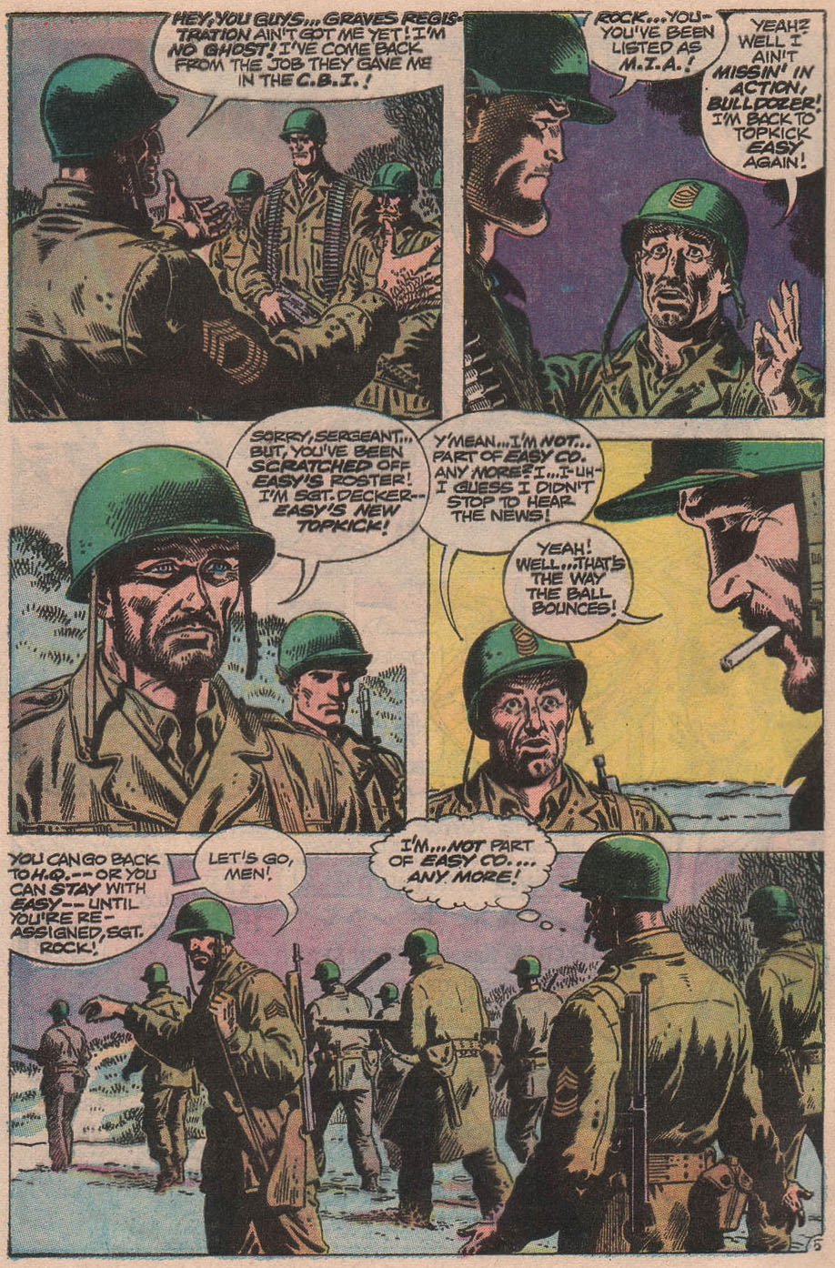 Read online Our Army at War (1952) comic -  Issue #262 - 7