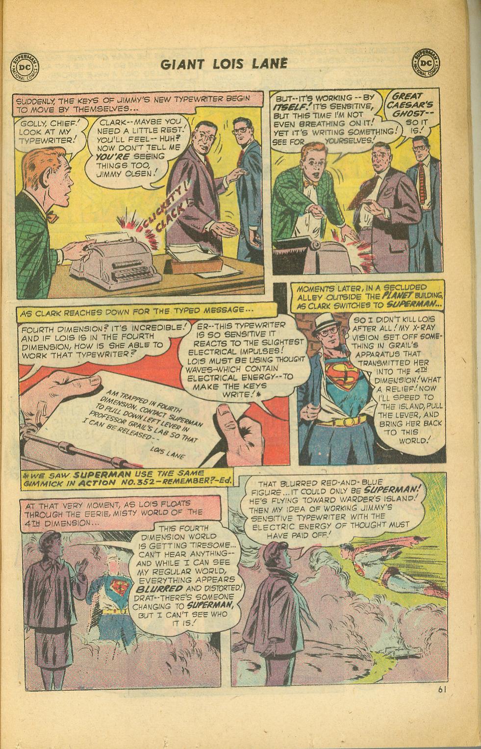 Read online Superman's Girl Friend, Lois Lane comic -  Issue #77 - 63