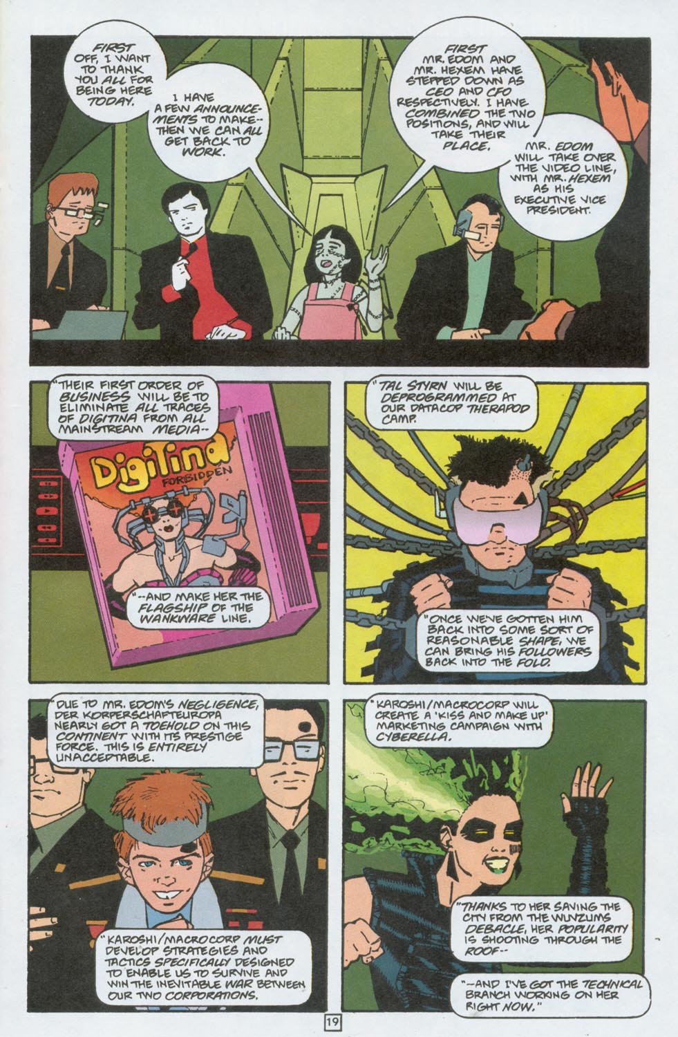 Read online Cyberella comic -  Issue #12 - 19