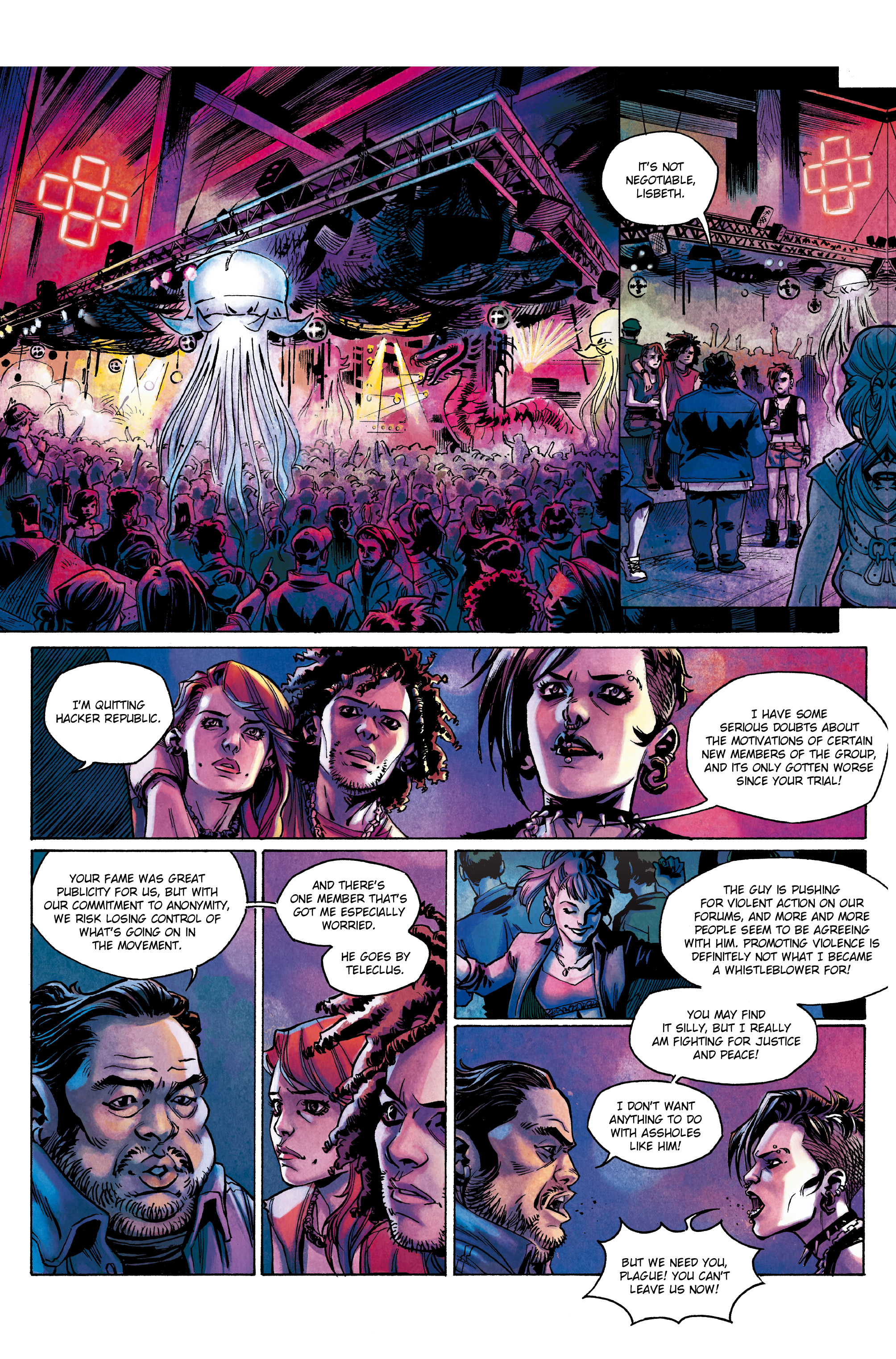 Read online Millennium: The Girl Who Danced With Death comic -  Issue #2 - 4