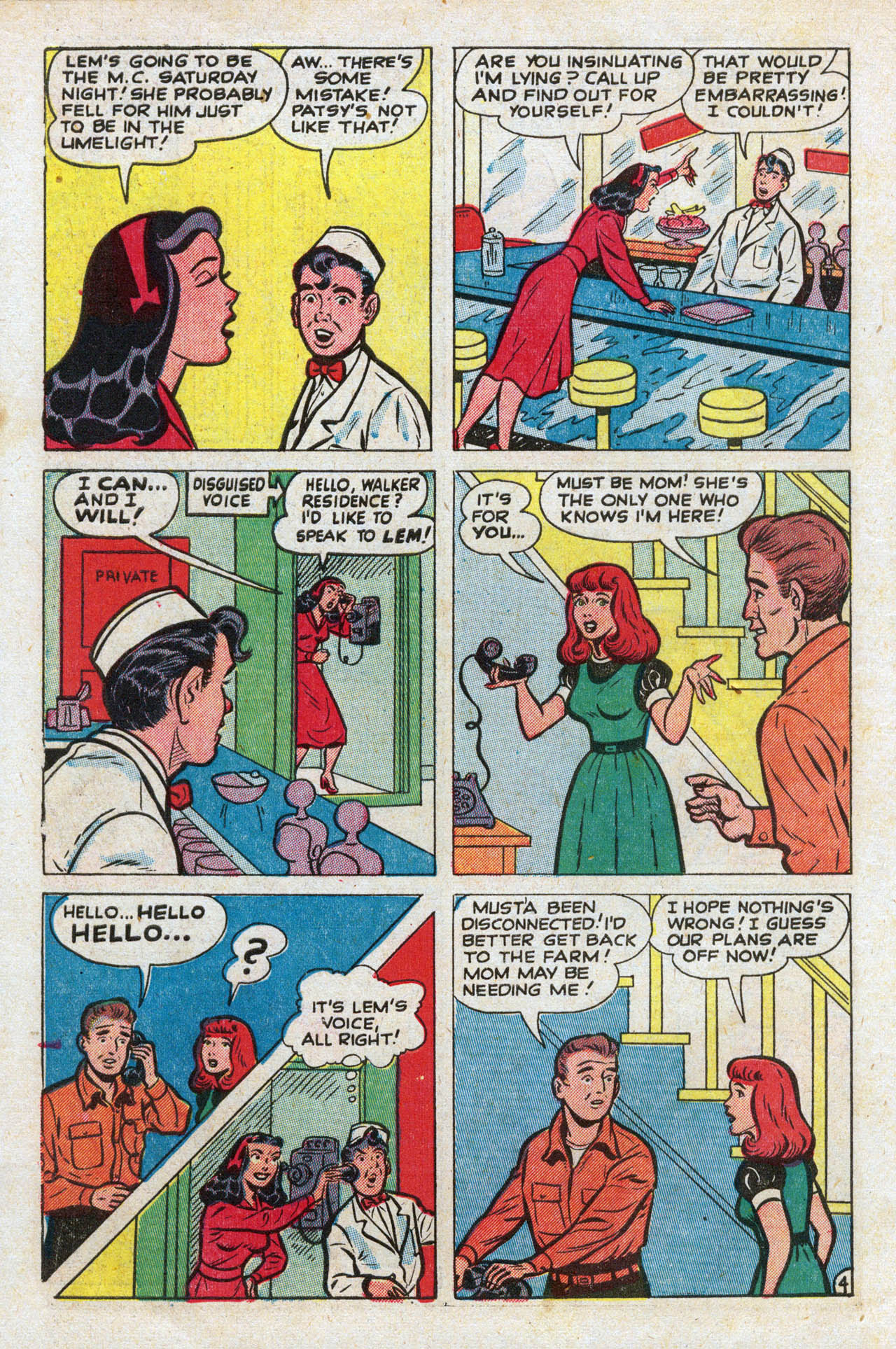 Read online Patsy Walker comic -  Issue #35 - 14