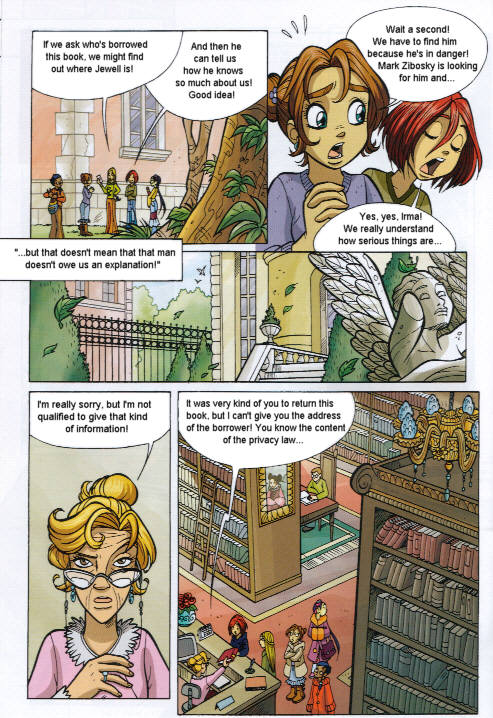 Read online W.i.t.c.h. comic -  Issue #25 - 36