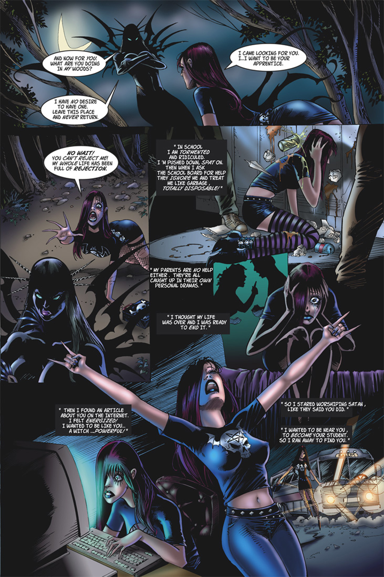 Read online Tarot: Witch of the Black Rose comic -  Issue #7 - 6