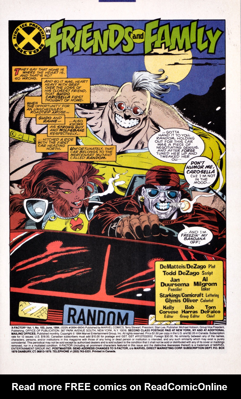 Read online X-Factor (1986) comic -  Issue #103 - 2