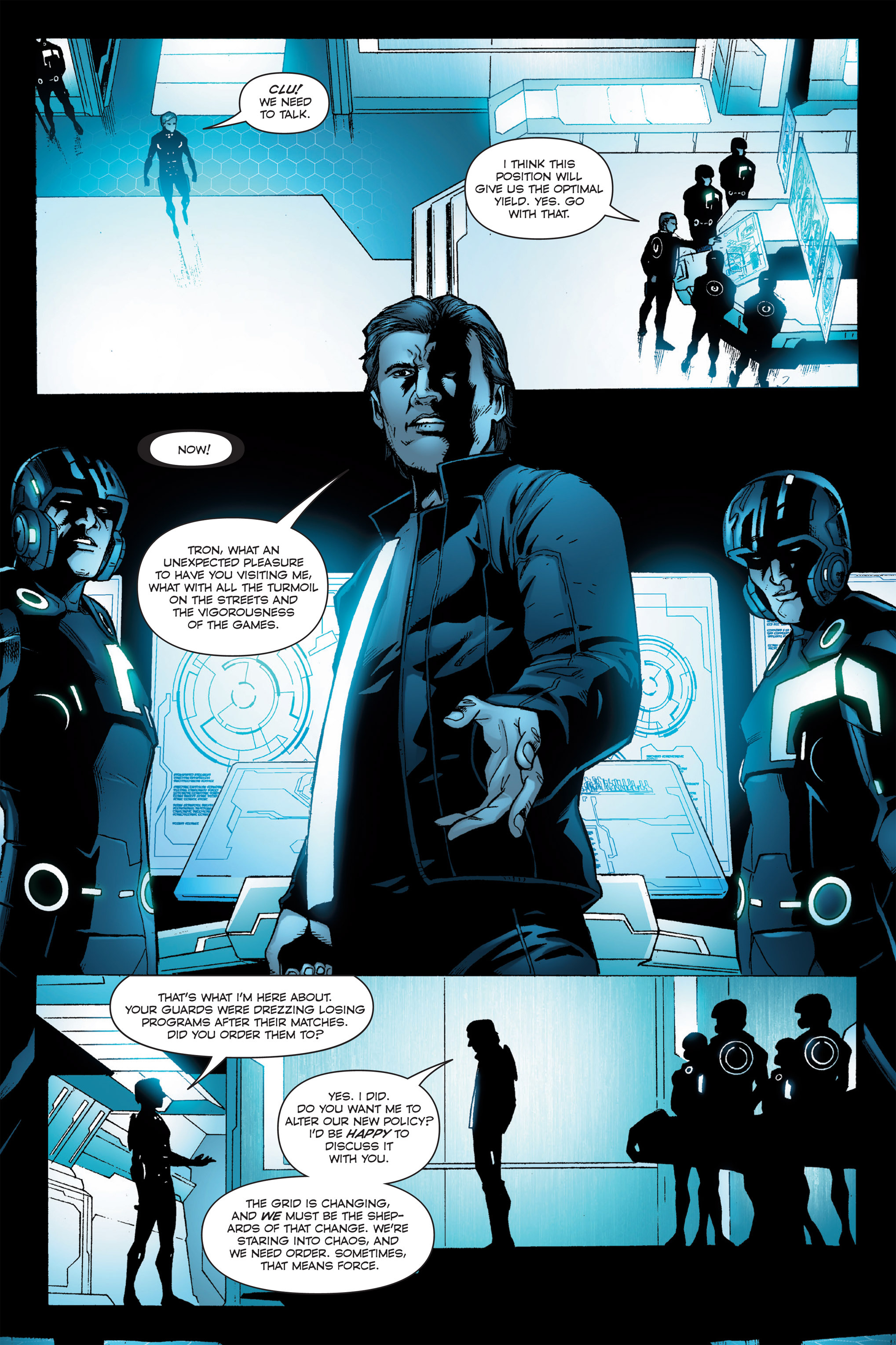 Read online TRON: Betrayal comic -  Issue # TPB - 84