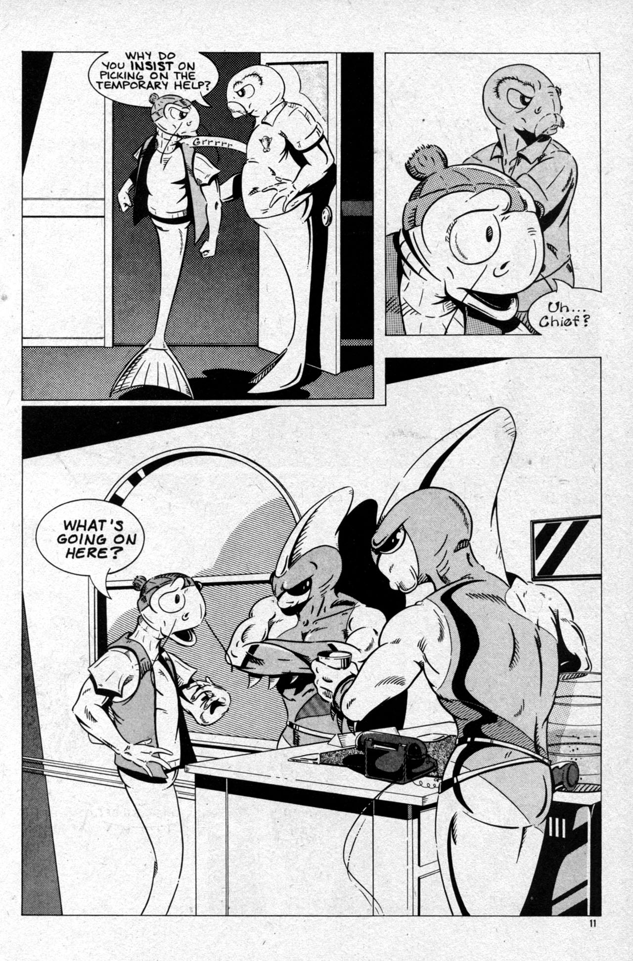 Read online The Fish Police comic -  Issue #7 - 13