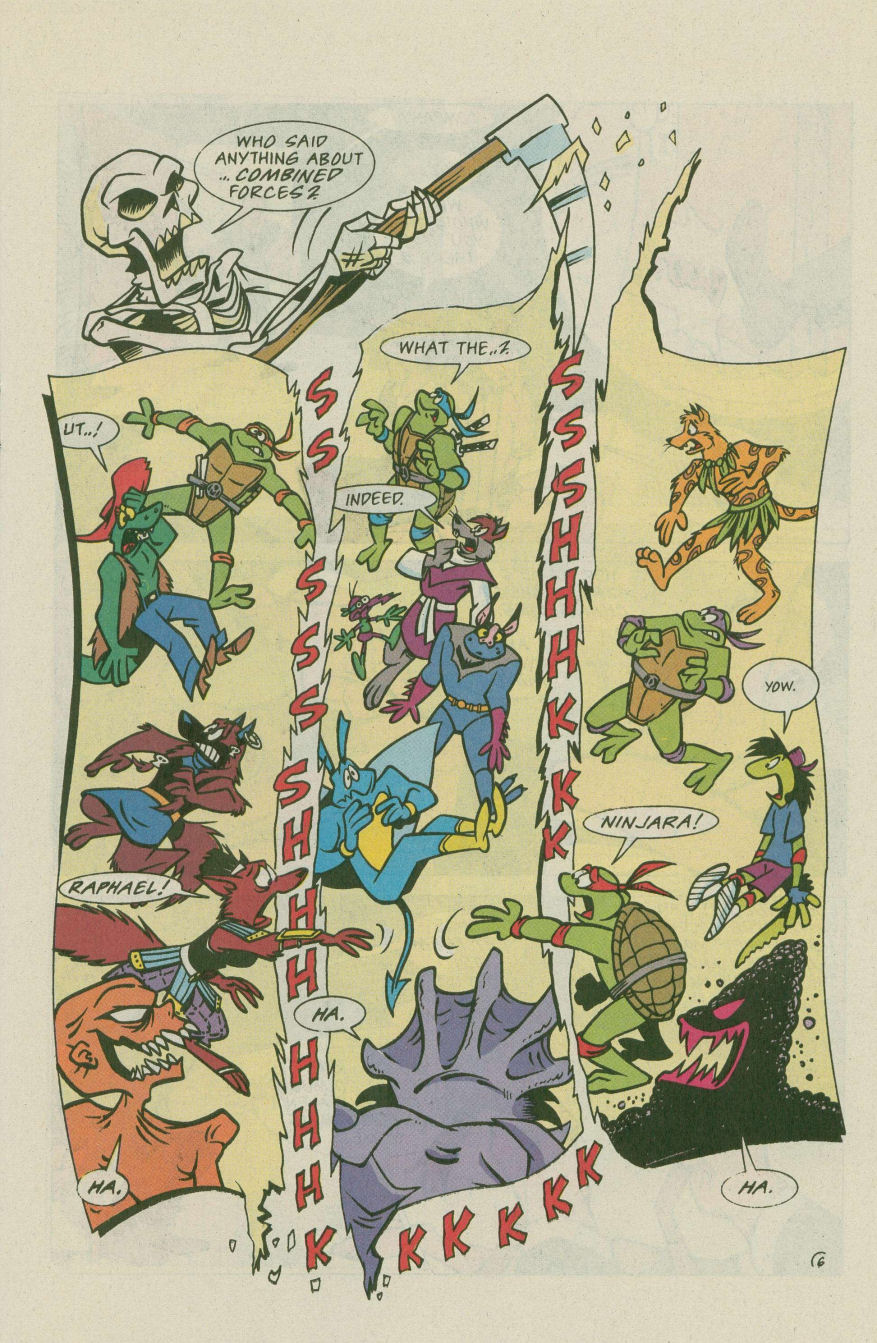 Read online Mighty Mutanimals (1992) comic -  Issue #6 - 9