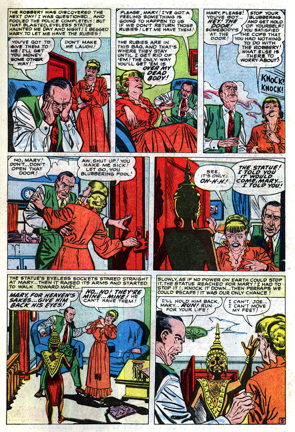 Read online Mystic (1951) comic -  Issue #3 - 31