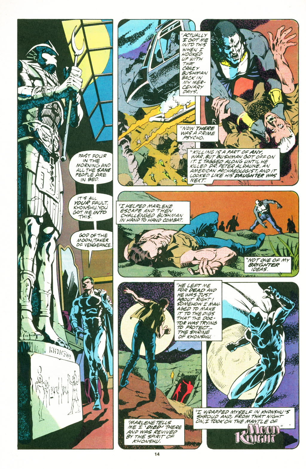 Read online Marc Spector: Moon Knight comic -  Issue #1 - 11