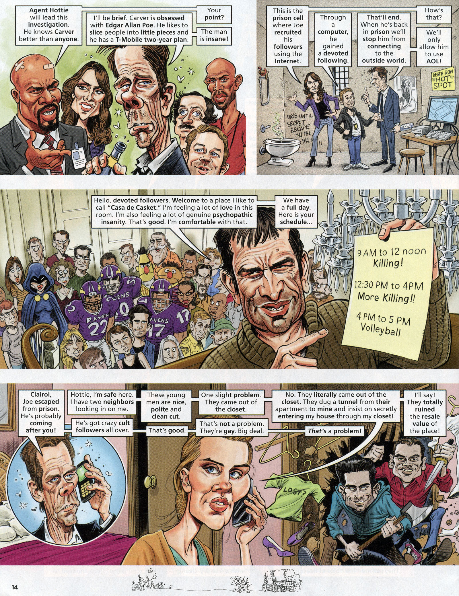 Read online MAD comic -  Issue #525 - 14