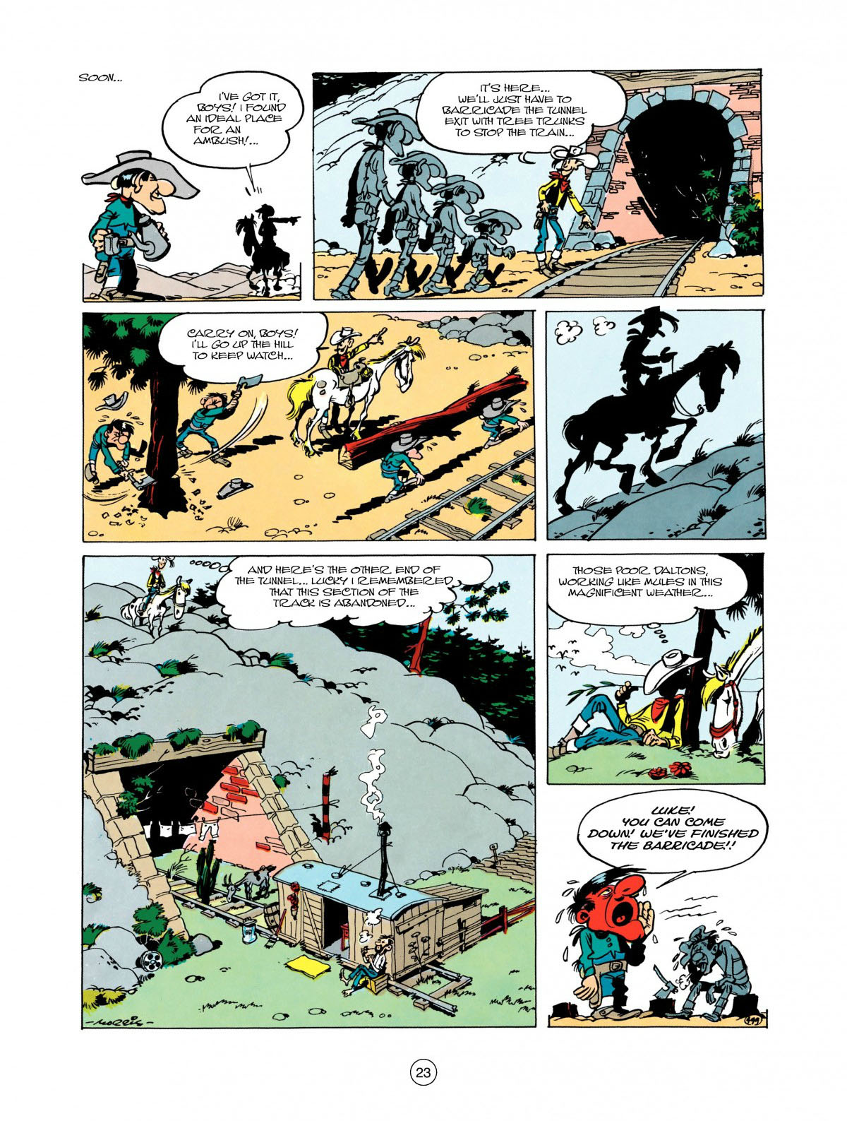 Read online A Lucky Luke Adventure comic -  Issue #28 - 24