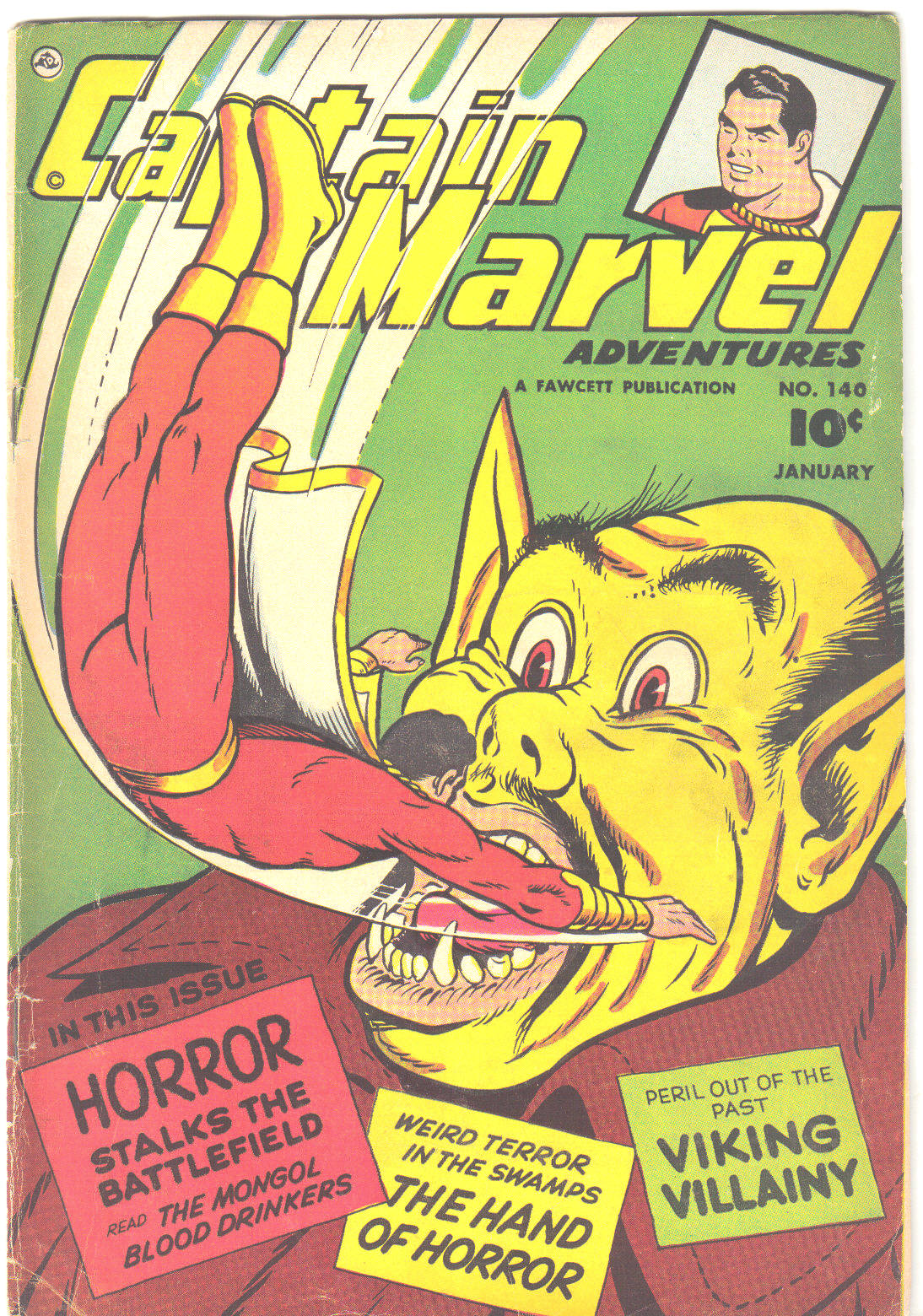 Read online Captain Marvel Adventures comic -  Issue #140 - 1