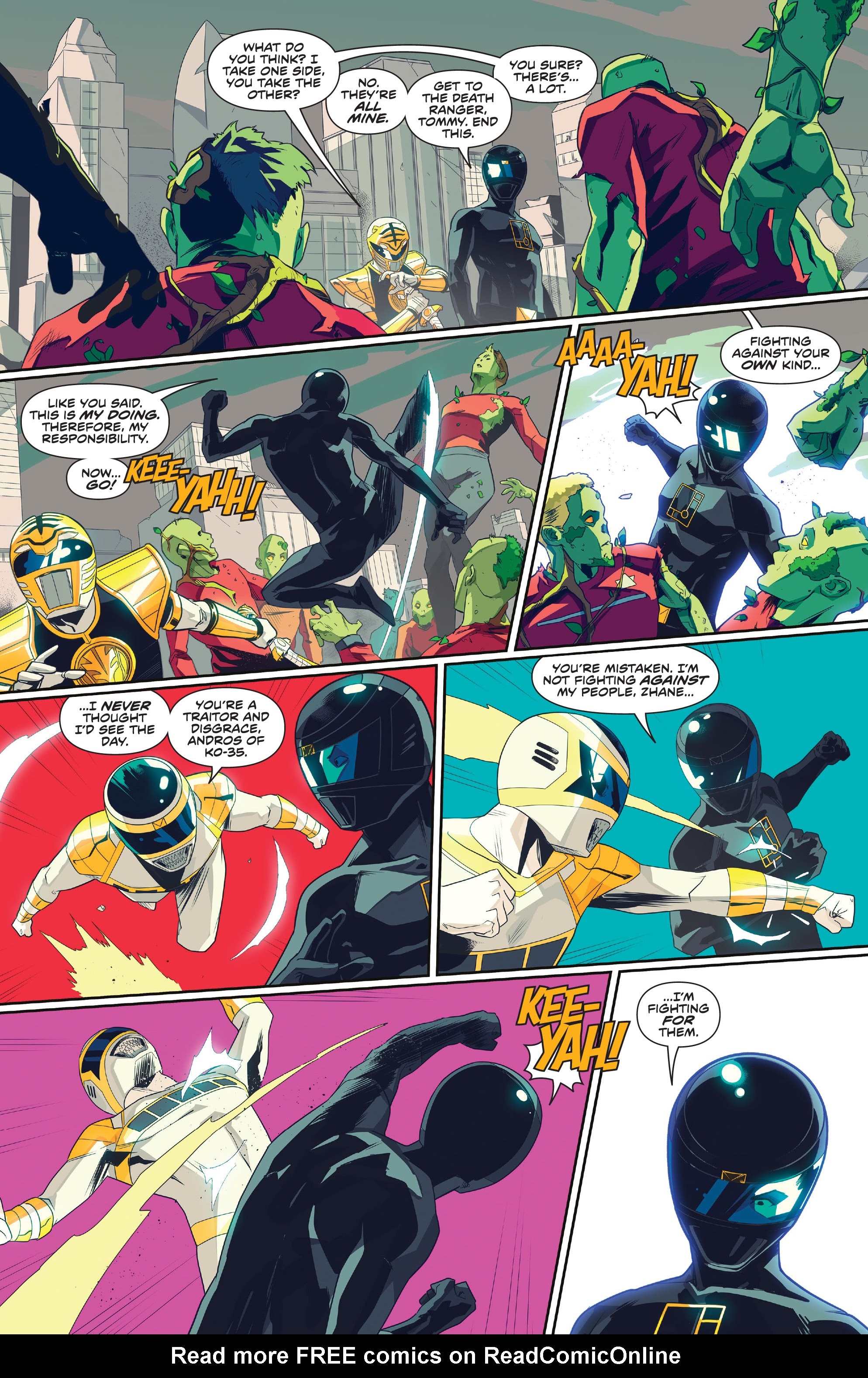 Read online Mighty Morphin Power Rangers (2022) comic -  Issue # Full - 14