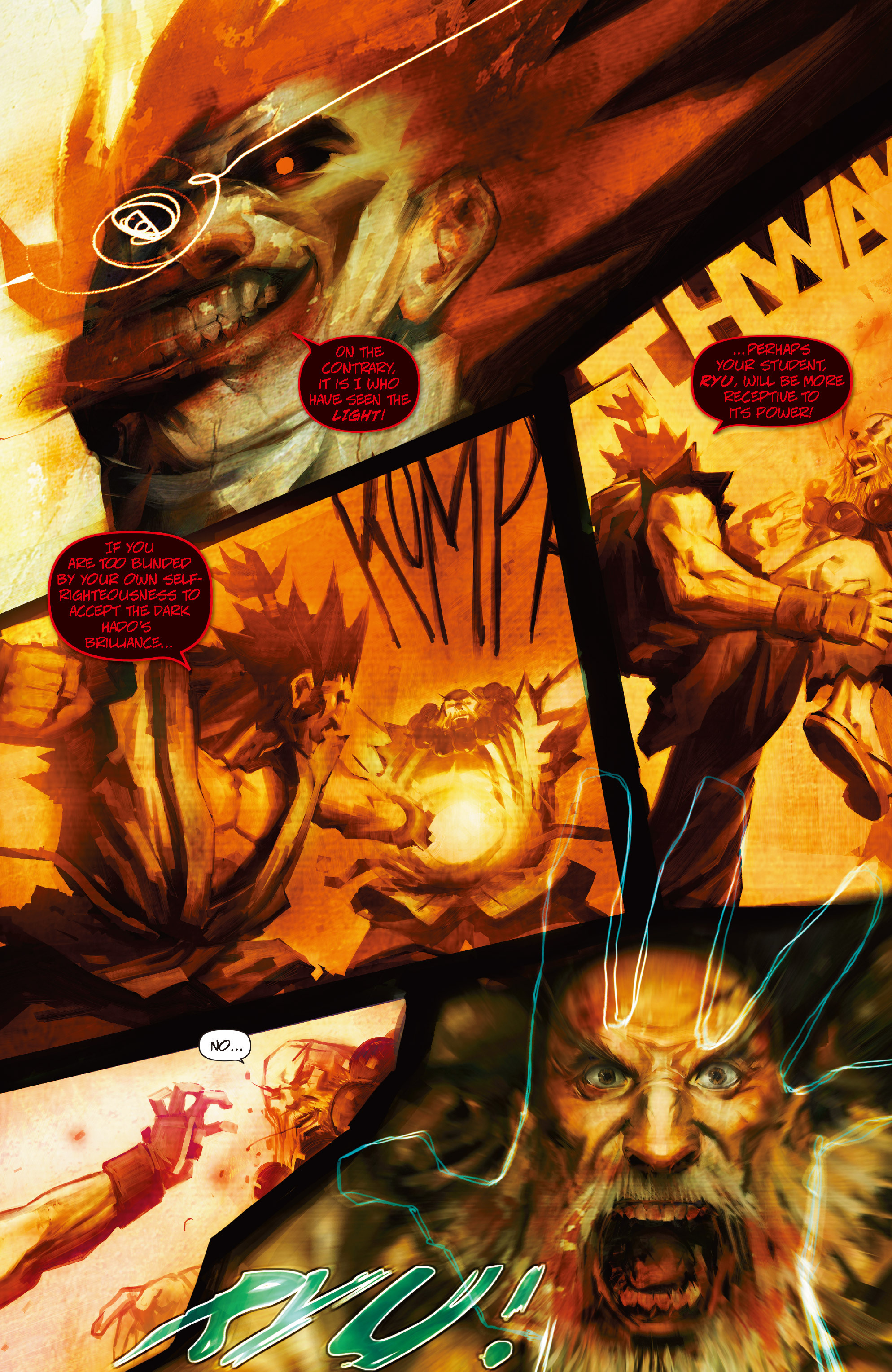 Read online Street Fighter II comic -  Issue #1 - 7