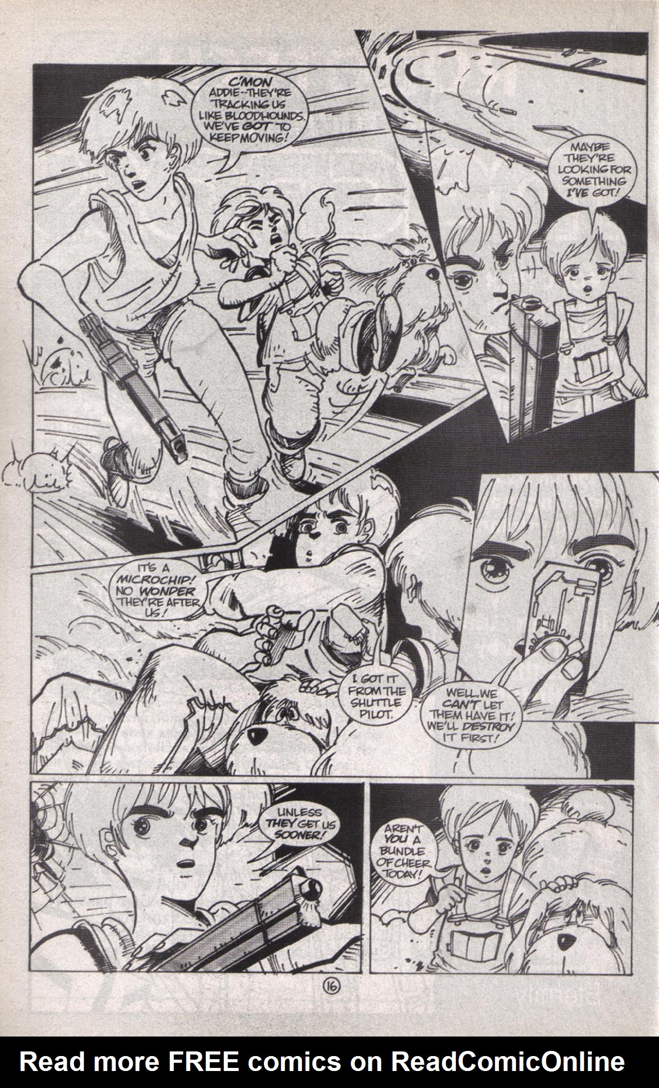 Read online Zillion comic -  Issue #1 - 17