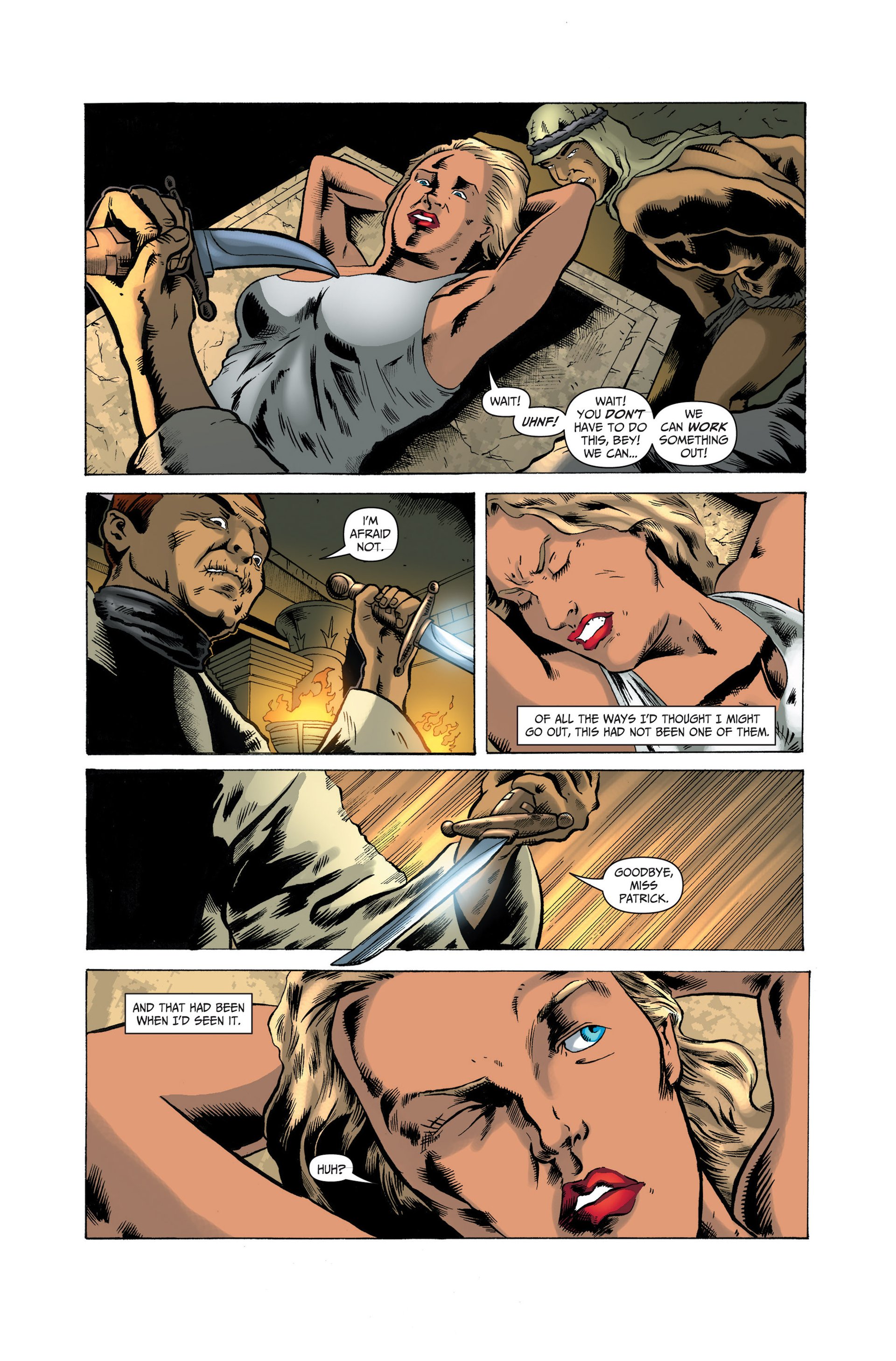 Read online Domino Lady/Sherlock Holmes comic -  Issue #2 - 6