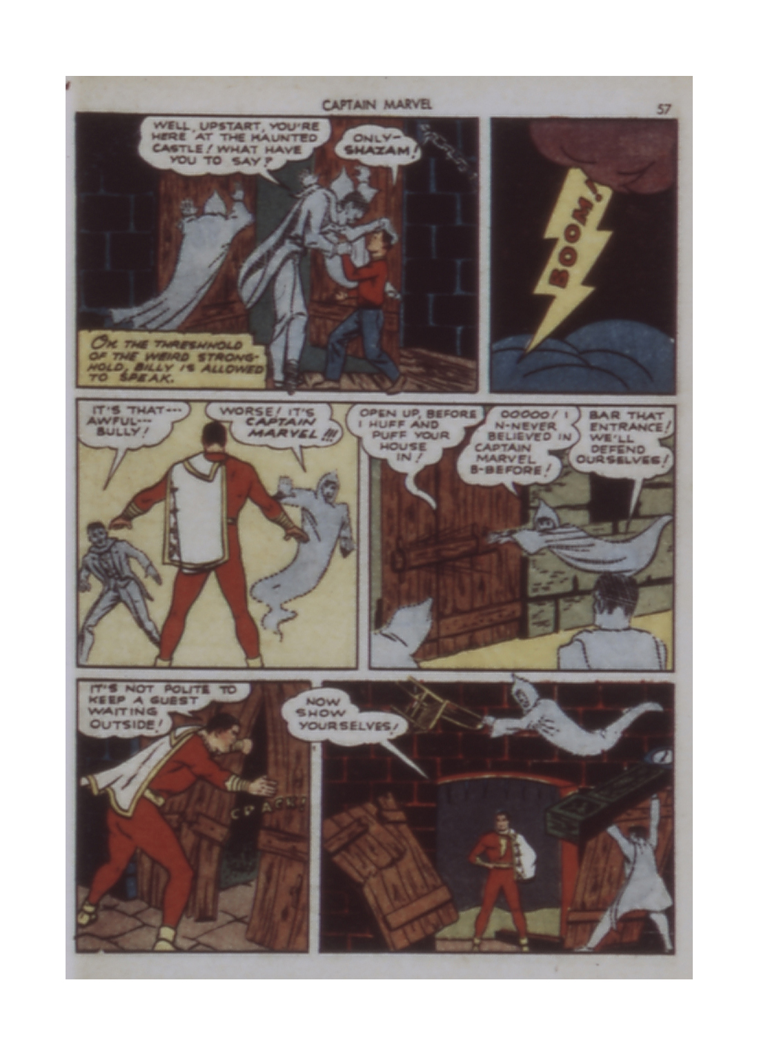 Read online Captain Marvel Adventures comic -  Issue #6 - 57