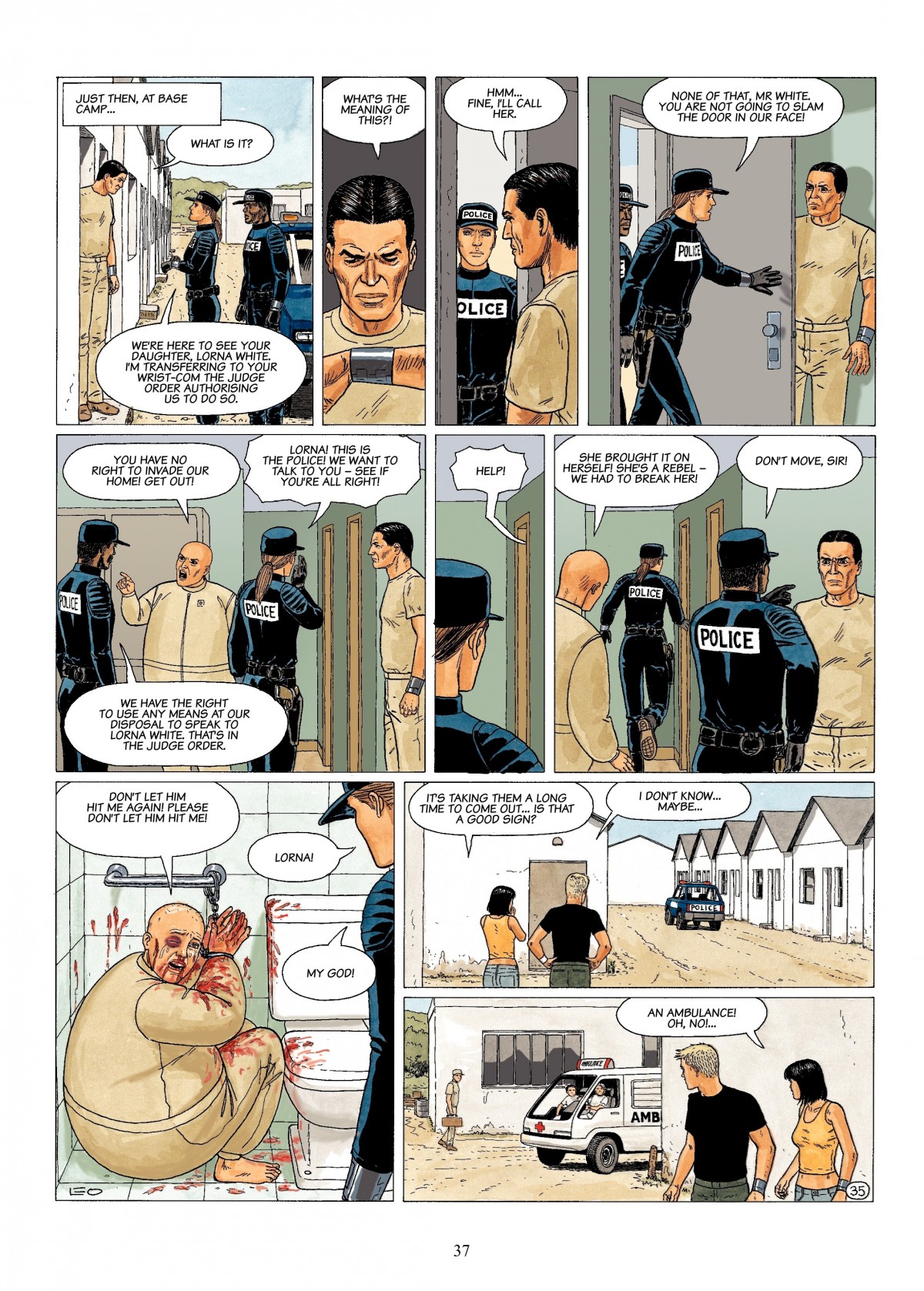 Read online Antares comic -  Issue #5 - 37
