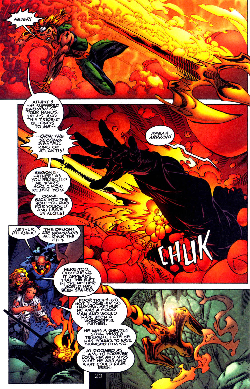 Aquaman (1994) Issue #61 #67 - English 21