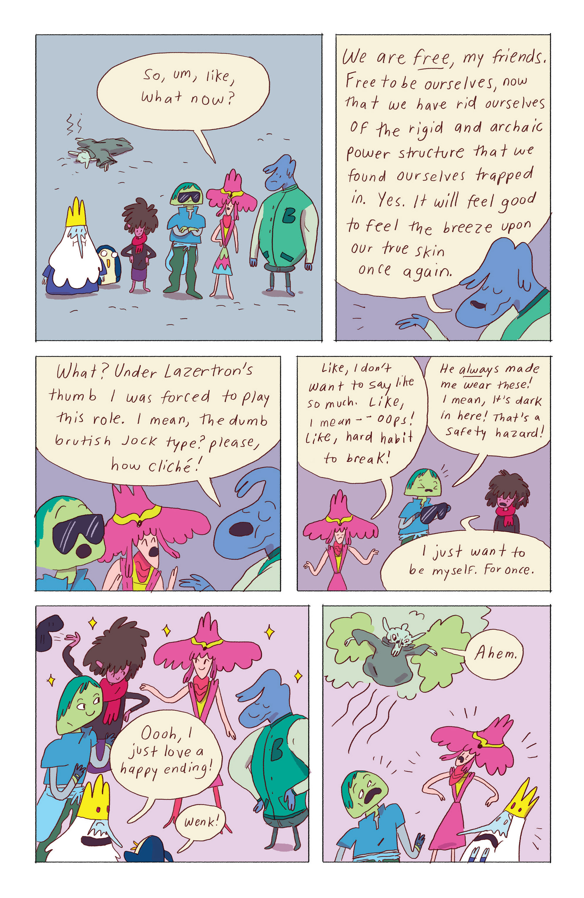 Read online Adventure Time: Ice King comic -  Issue #6 - 16