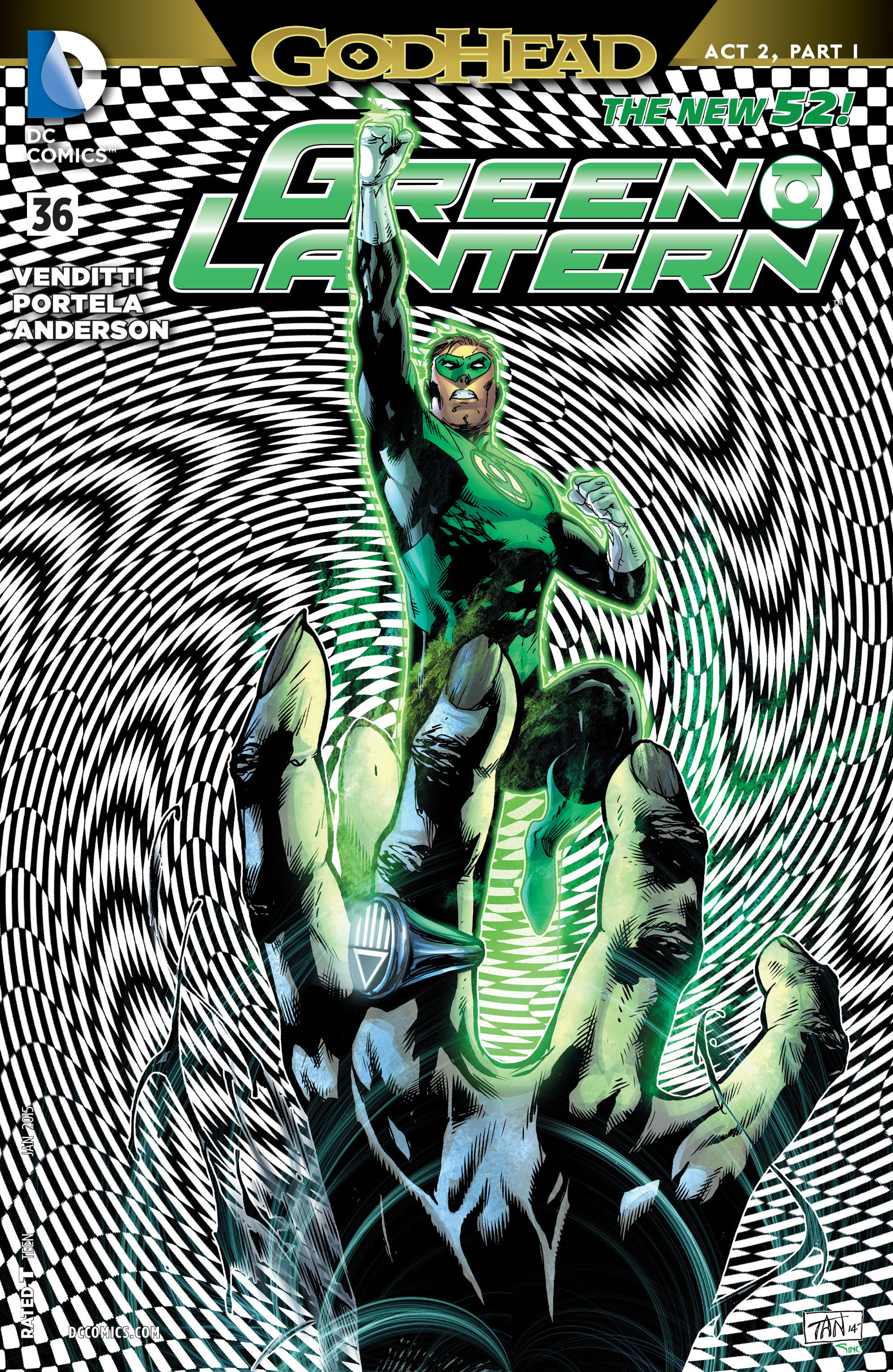 Read online Green Lantern/New Gods: Godhead comic -  Issue #7 - 1