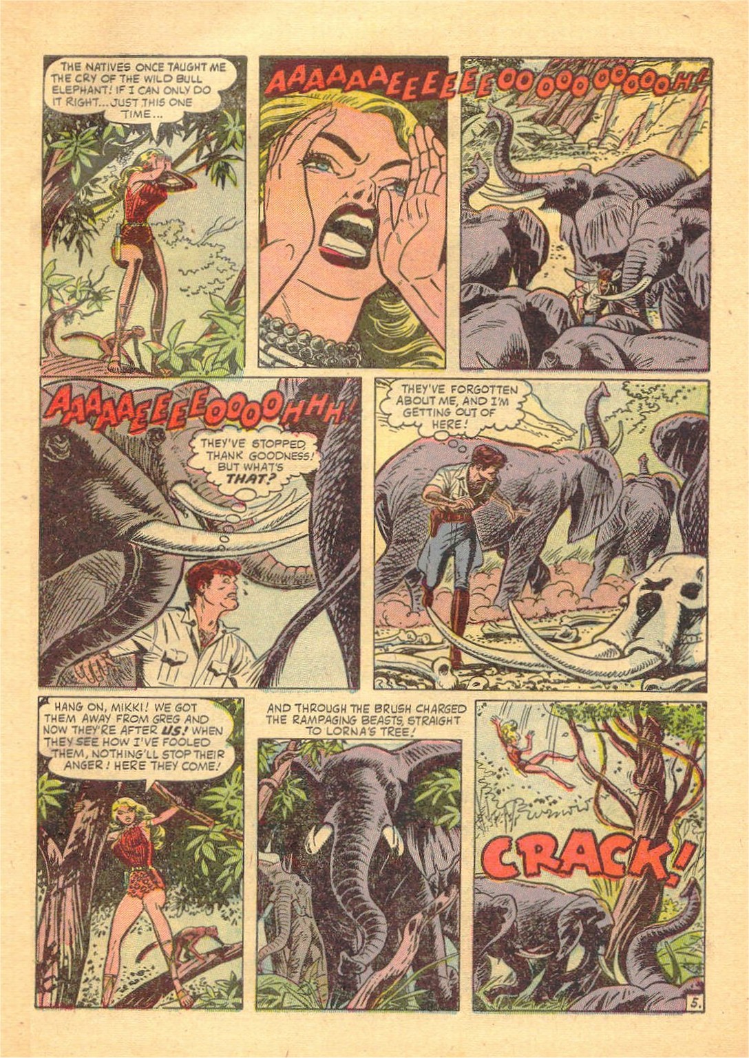 Read online Lorna, The Jungle Girl comic -  Issue #9 - 31