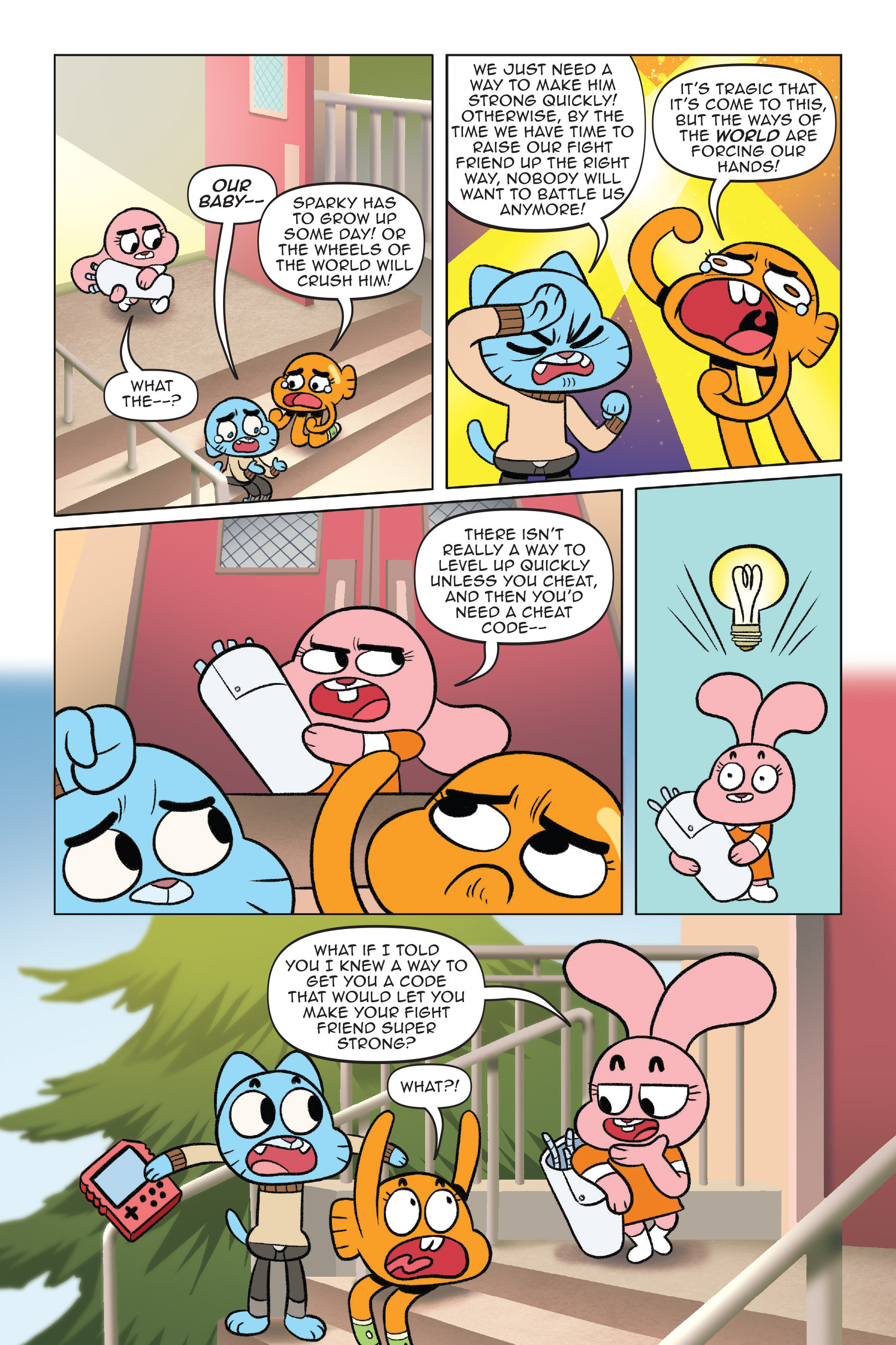 Read online The Amazing World of Gumball: Cheat Code comic -  Issue # Full - 27