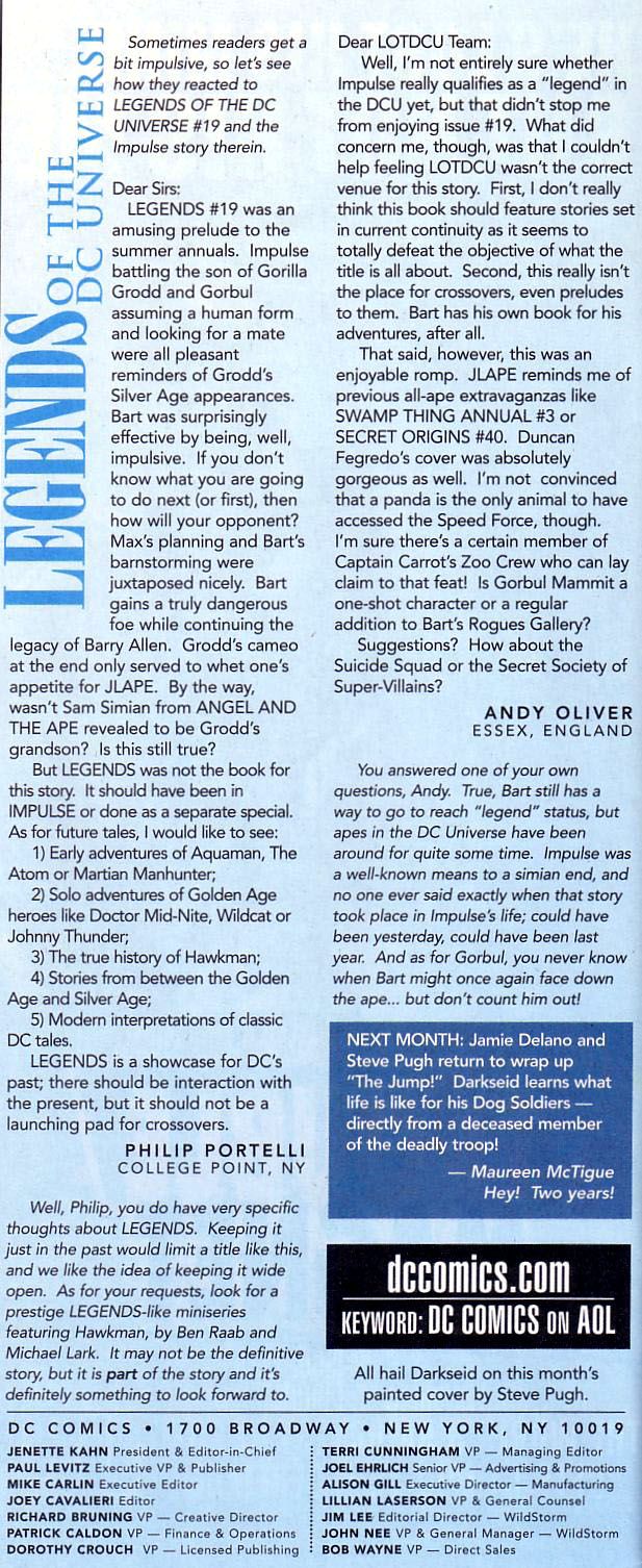 Read online Legends of the DC Universe comic -  Issue #24 - 25